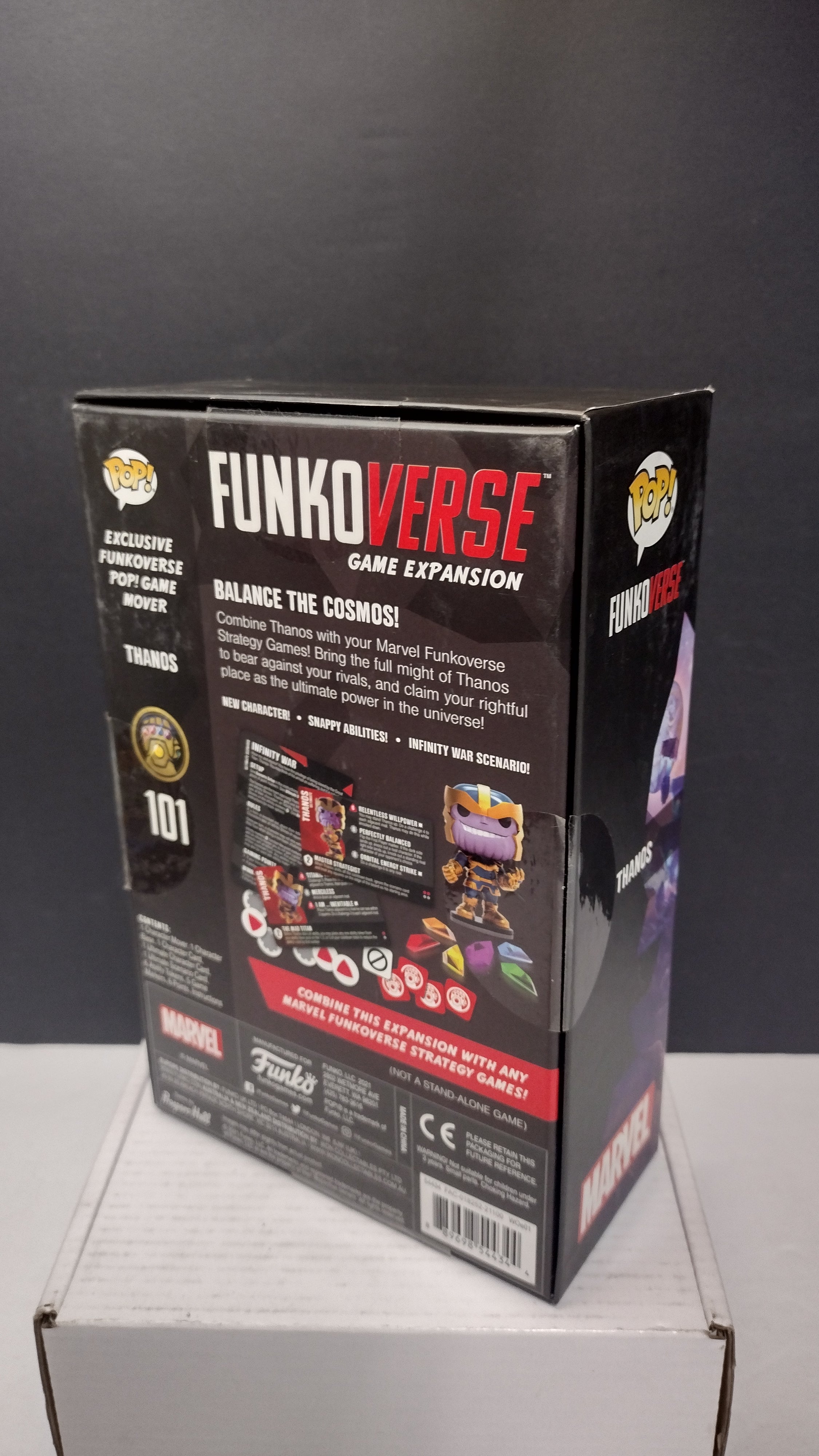 Funkoverse Marvel Thanos 101 Limited Edition Chase Pop Game Expansion (Open Box)
