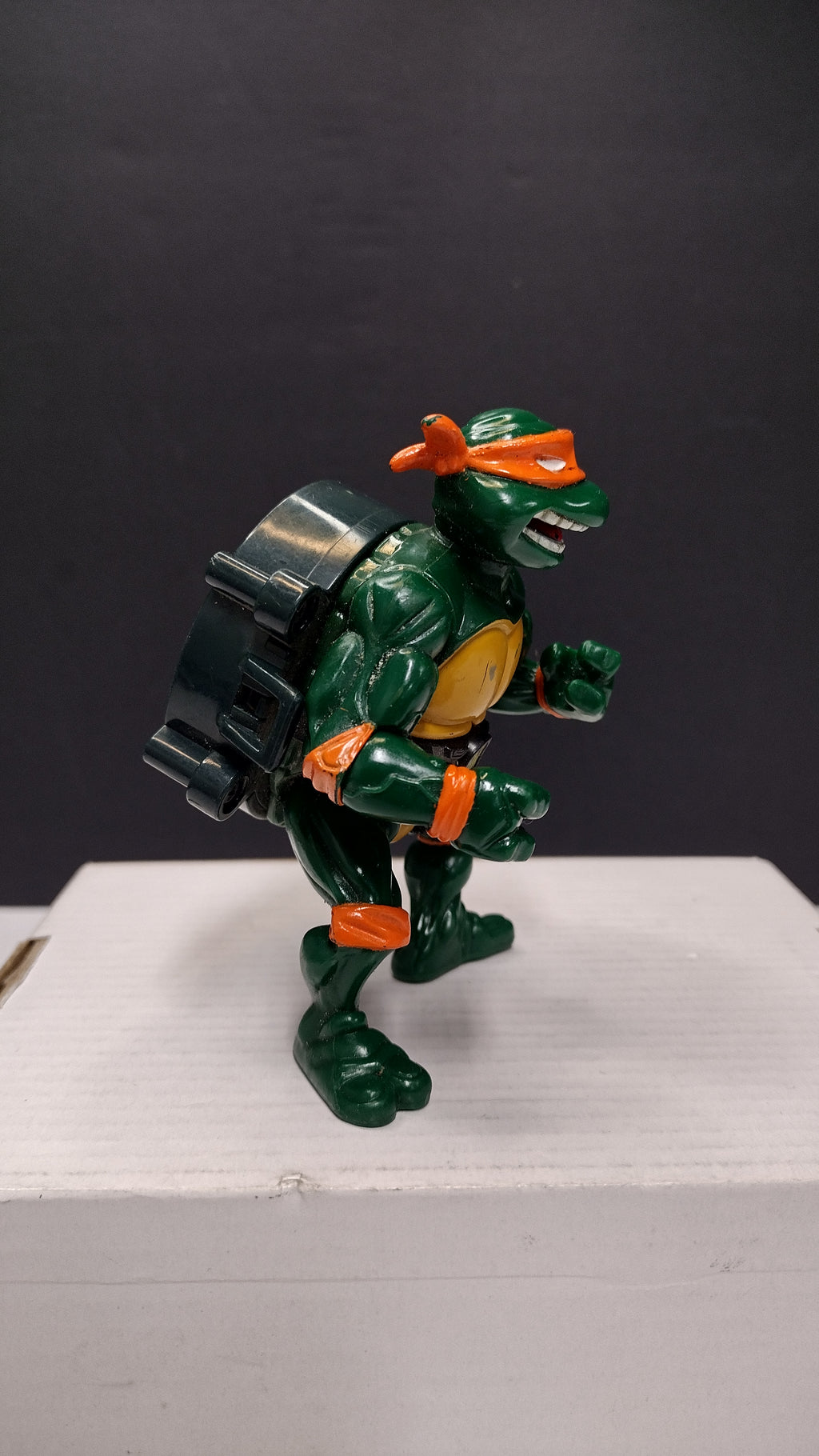Vintage 1991 Playmates TMNT Talkin' Michelangelo Action Figure (Incomplete / Loose)