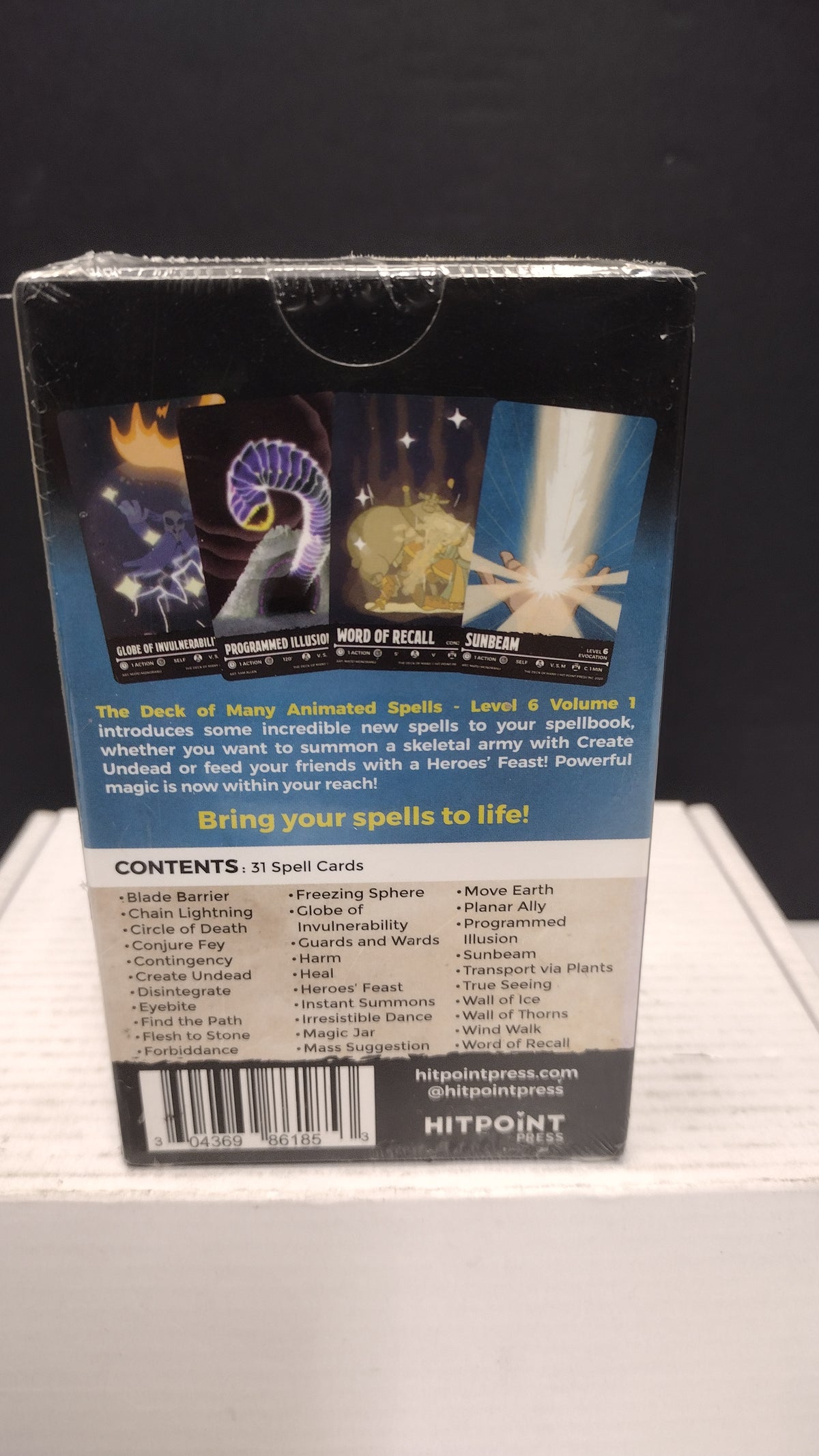 The Deck of Many: Animated Spells- Lv. 6 Vol. 1 - D&D- Sealed