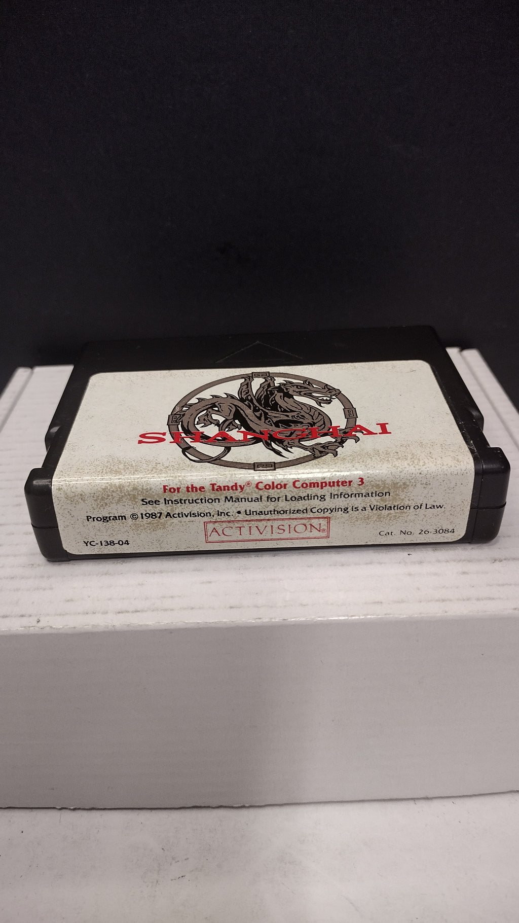 Vintage Tandy Radio Shack TRS-80 Shanghai Program ROM Cartridge (Loose - Tested & Working)