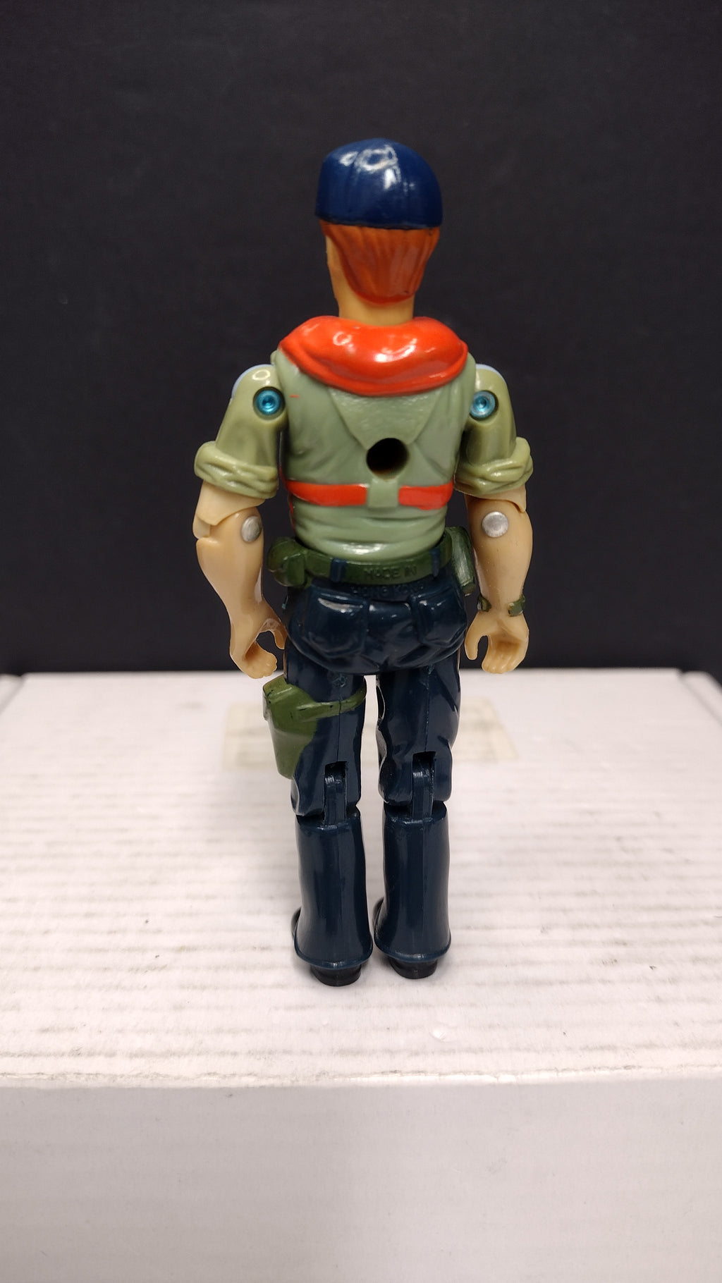 Vintage 1984 G.I. Joe: Cutter Killer WHALE Driver 3.75" Action Figure Hasbro