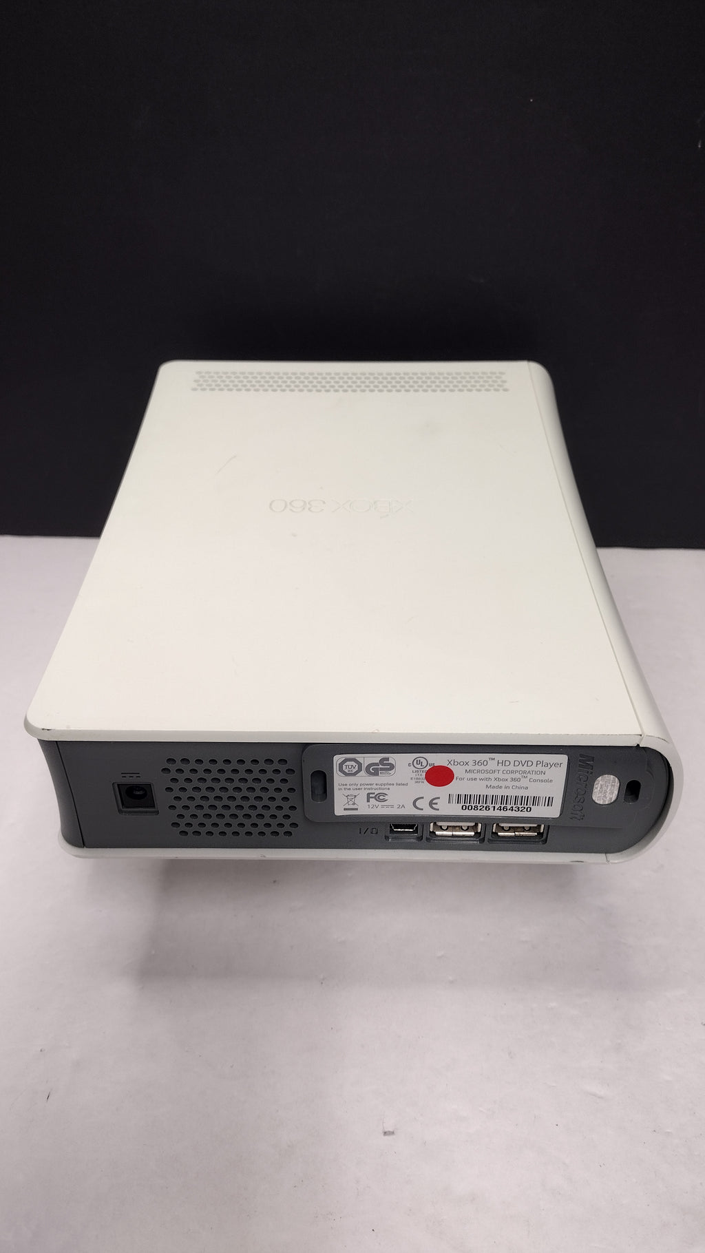 Microsoft Xbox 360 External HD DVD Player White- Unit Only- Tested
