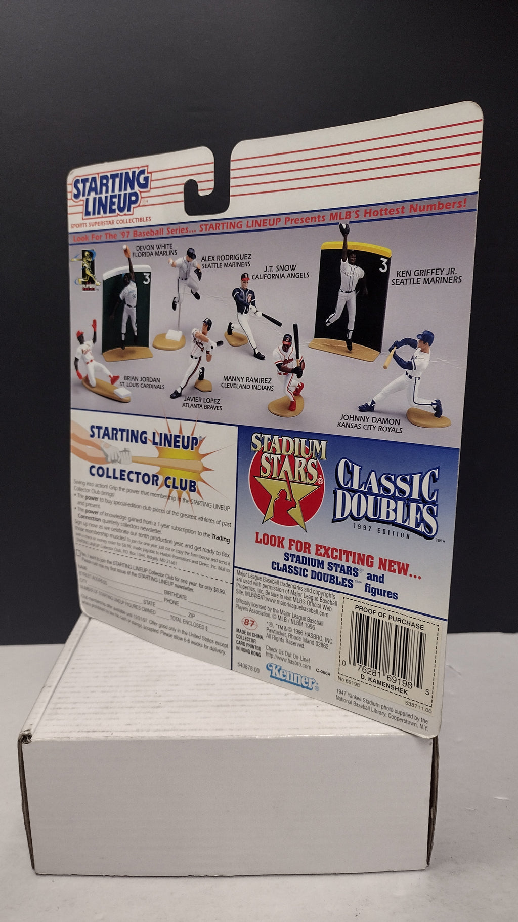Vintage 1997 Cooperstown Collection Starting Lineup Dottie Kamenshek Figure (Kenner AAGPBL - Sealed on Card / Great Condition)