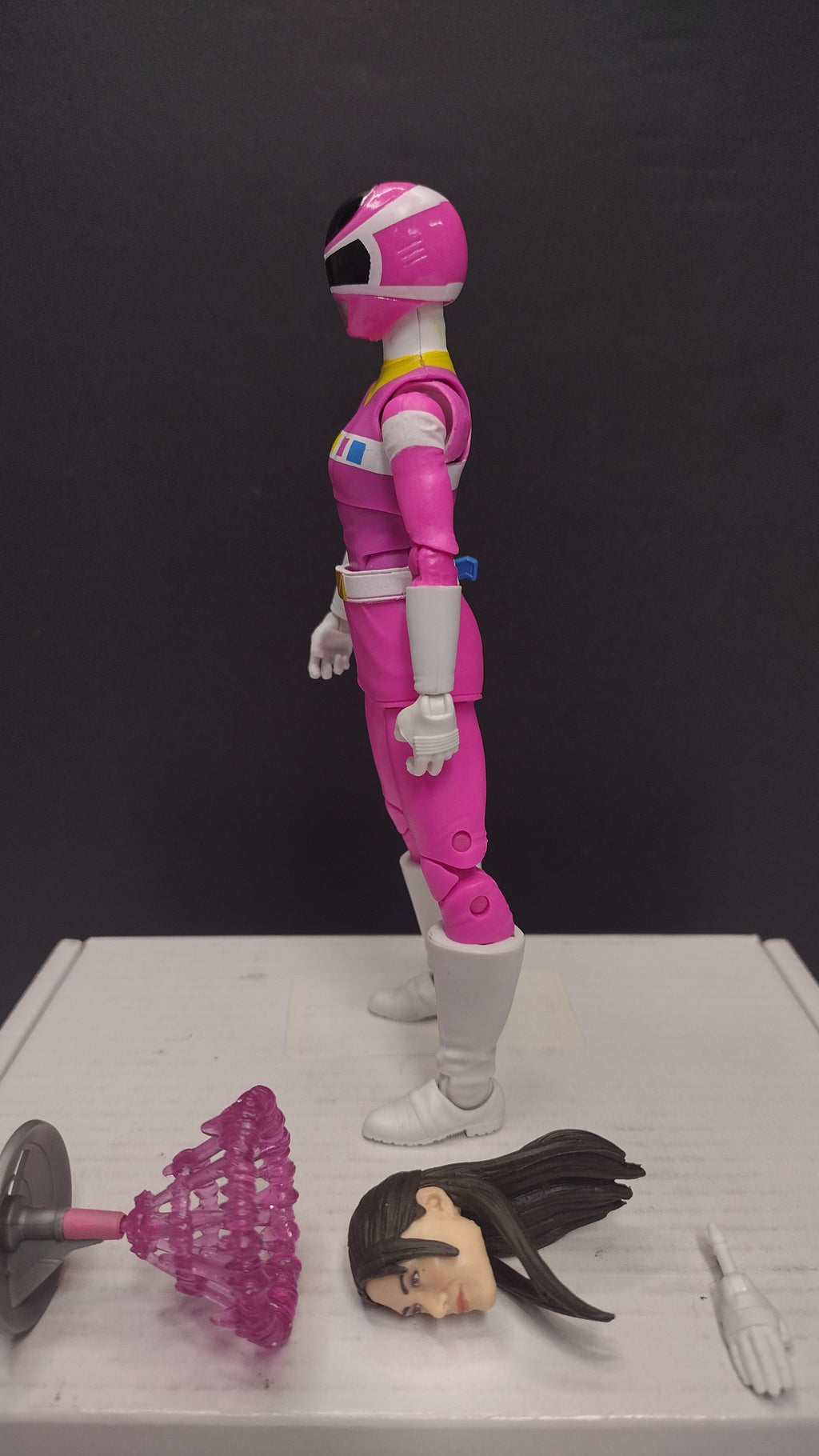 Power Rangers Lightning Collection: In Space Pink Ranger 6-Inch Action Figure • Loose & 100% Complete (Hasbro)