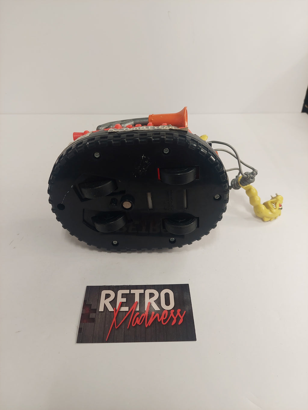 Vintage Teenage Mutant Ninja Turtles Don's Krazy Carnival Car Incomplete
