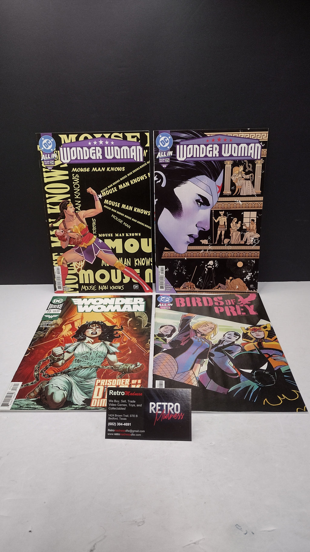 DC Comics Modern Era Lot – 4 Book Set - Lot Y (Brand New / Unread)