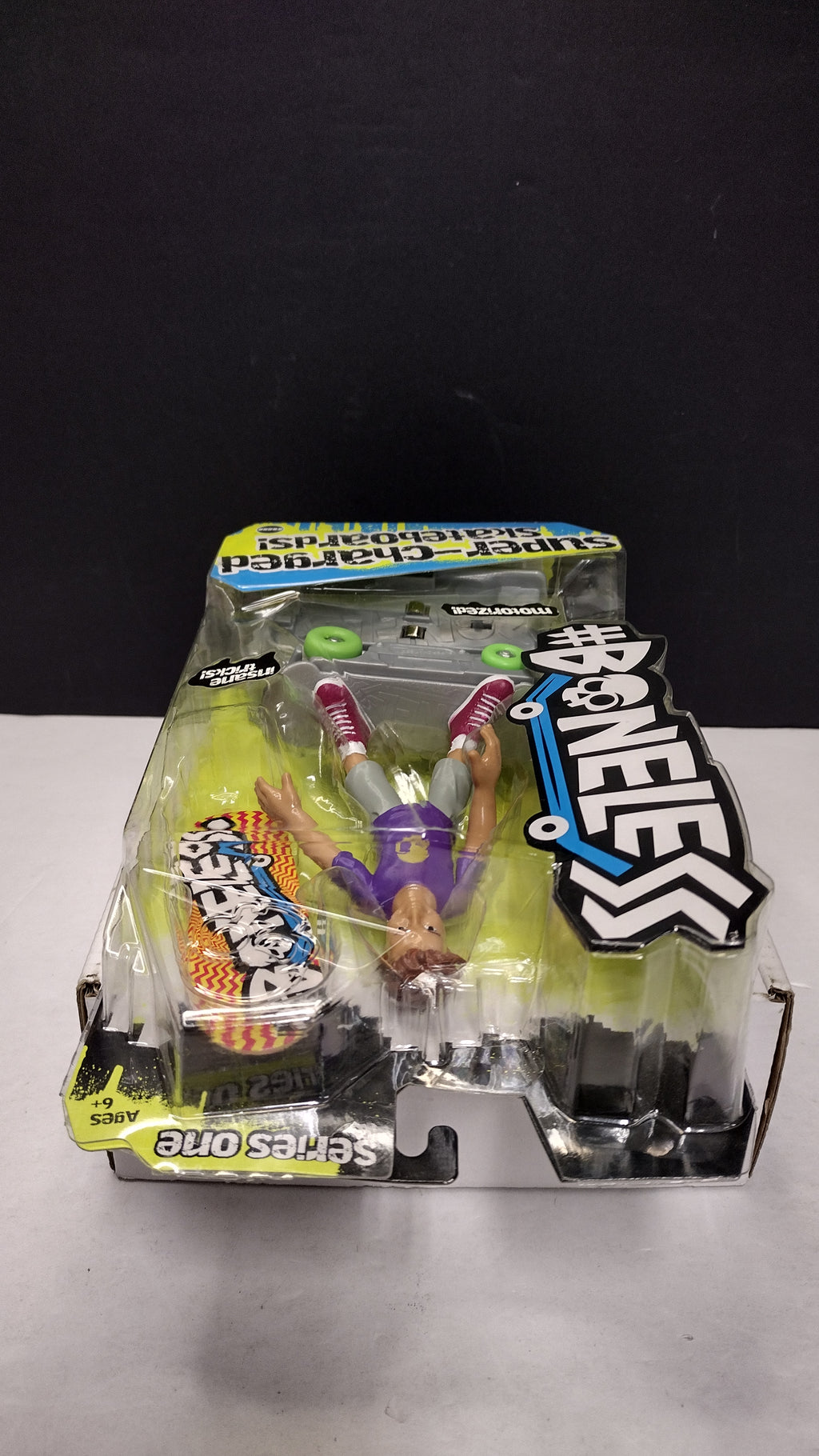 Boneless Motorized Super Charged Skateboard Luca Skater Figure (Series 1 - 2022 Release - Brand New & Factory Sealed)