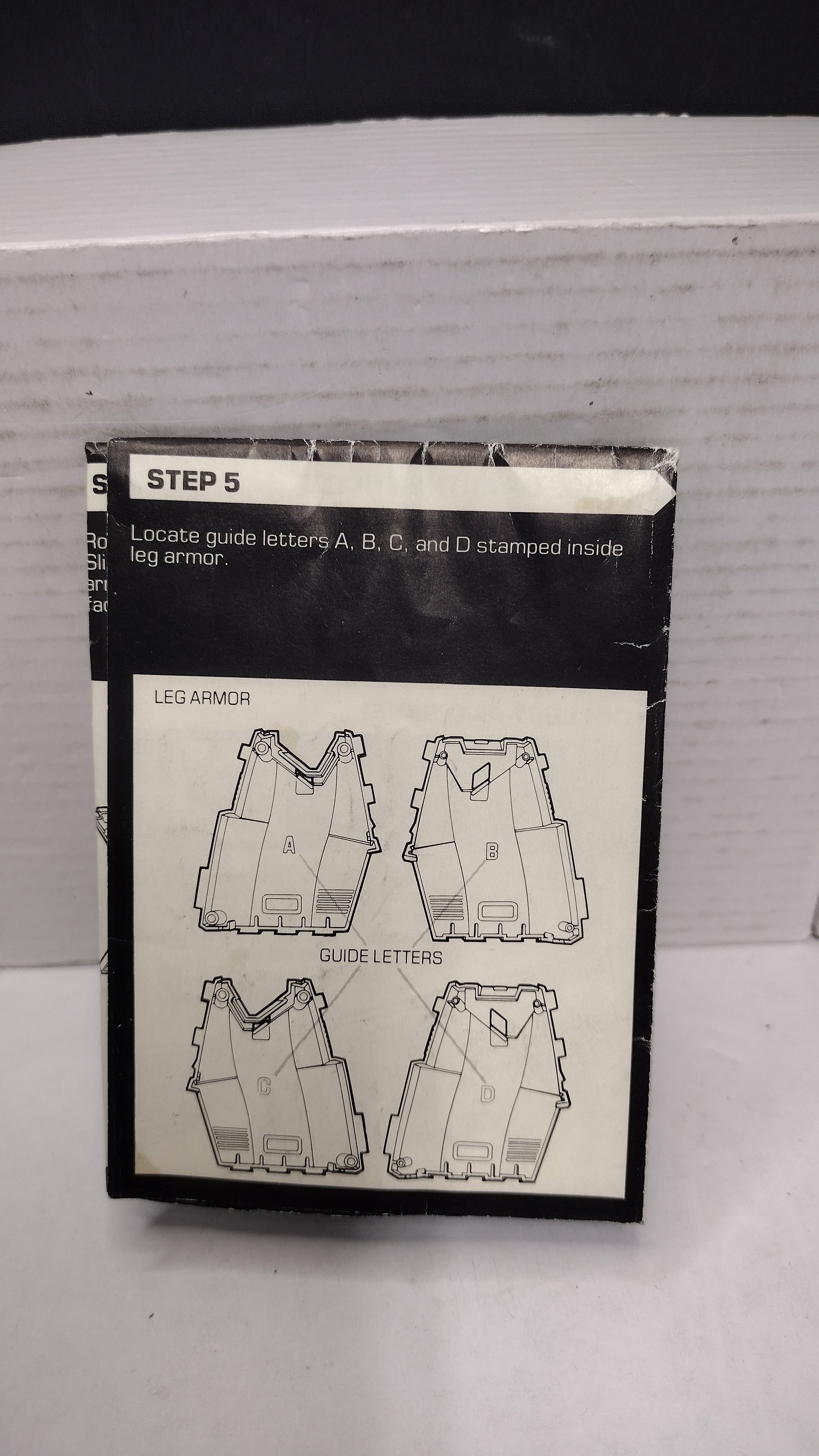 Vintage 1985 Original G1 Transformers Omega Supreme - Instruction Booklet