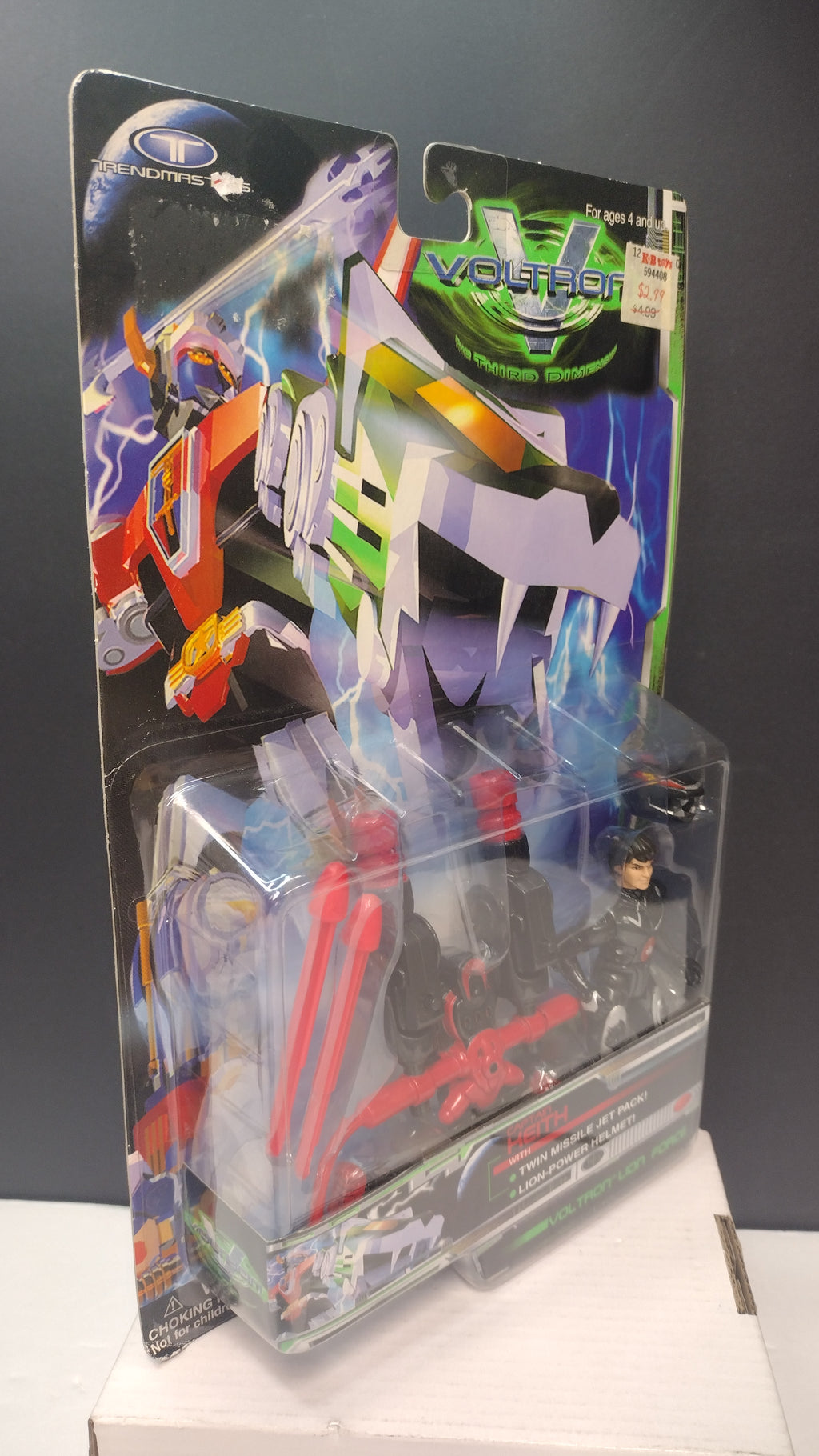 1998 Voltron: The Third Dimension – Captain Keith "Lion Force" Action Figure