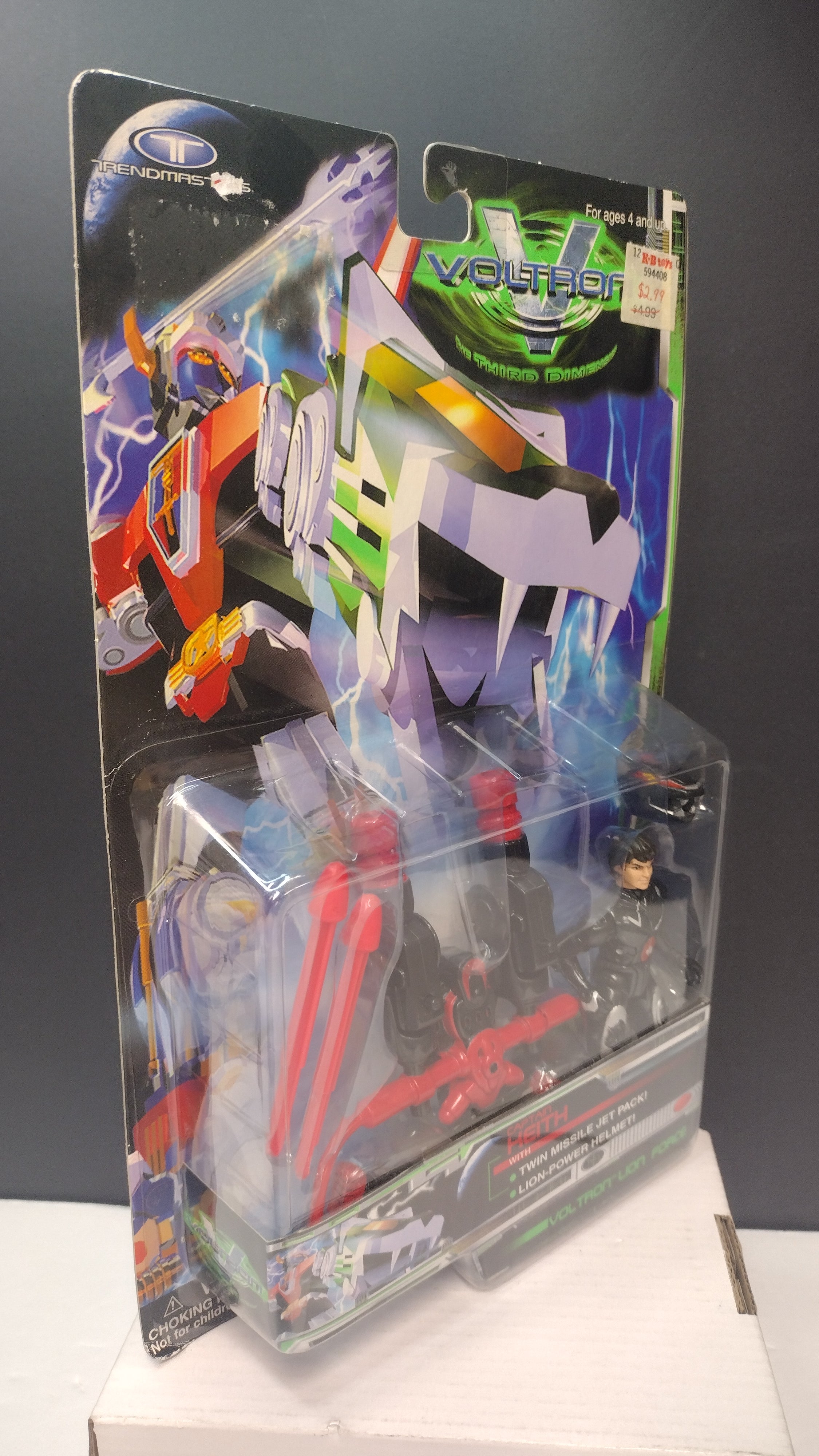 1998 Voltron: The Third Dimension – Captain Keith "Lion Force" Action Figure