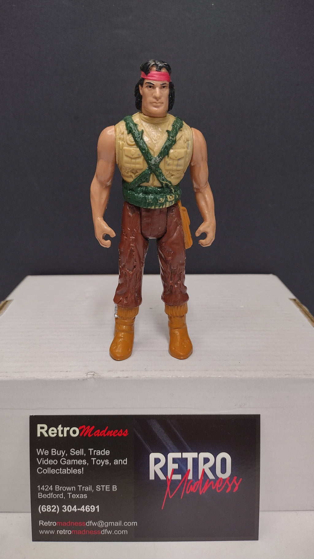 Vintage Swamp Thing: Tomahawk Action Figure – Kenner 1990