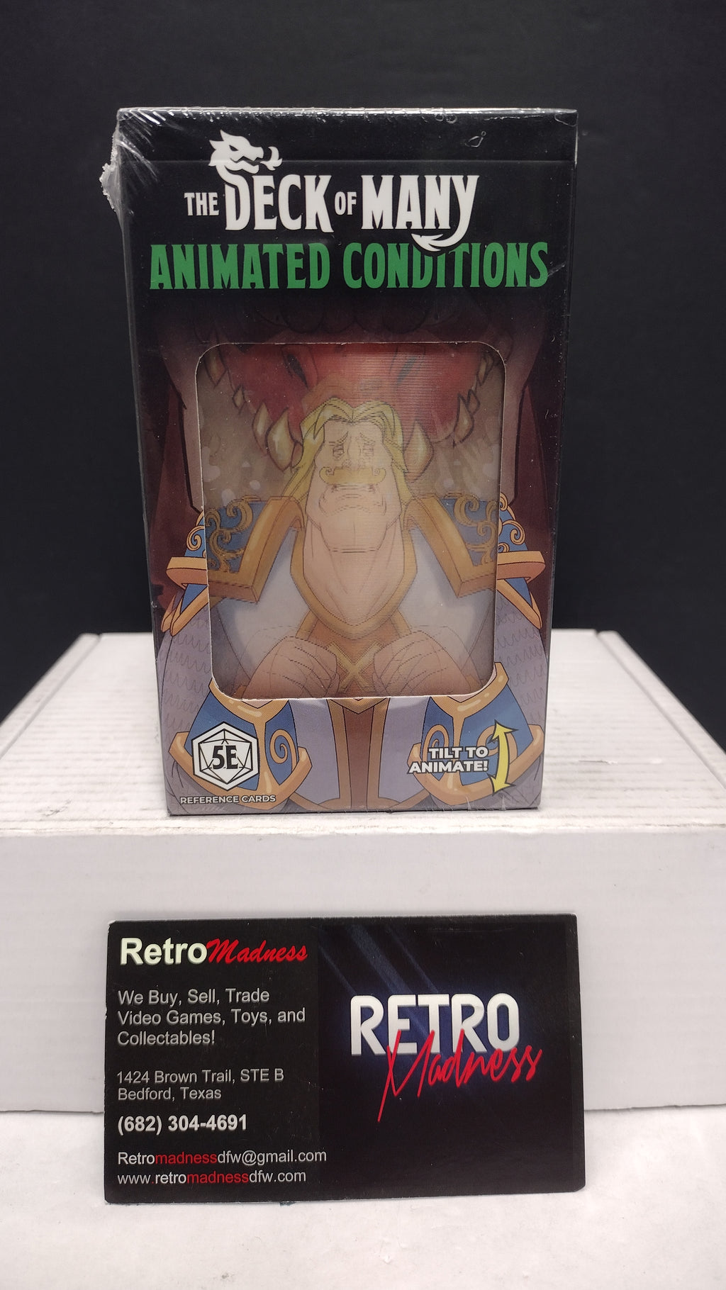 The Deck of Many: Animated Conditions- Dungeons & Dragons- Sealed
