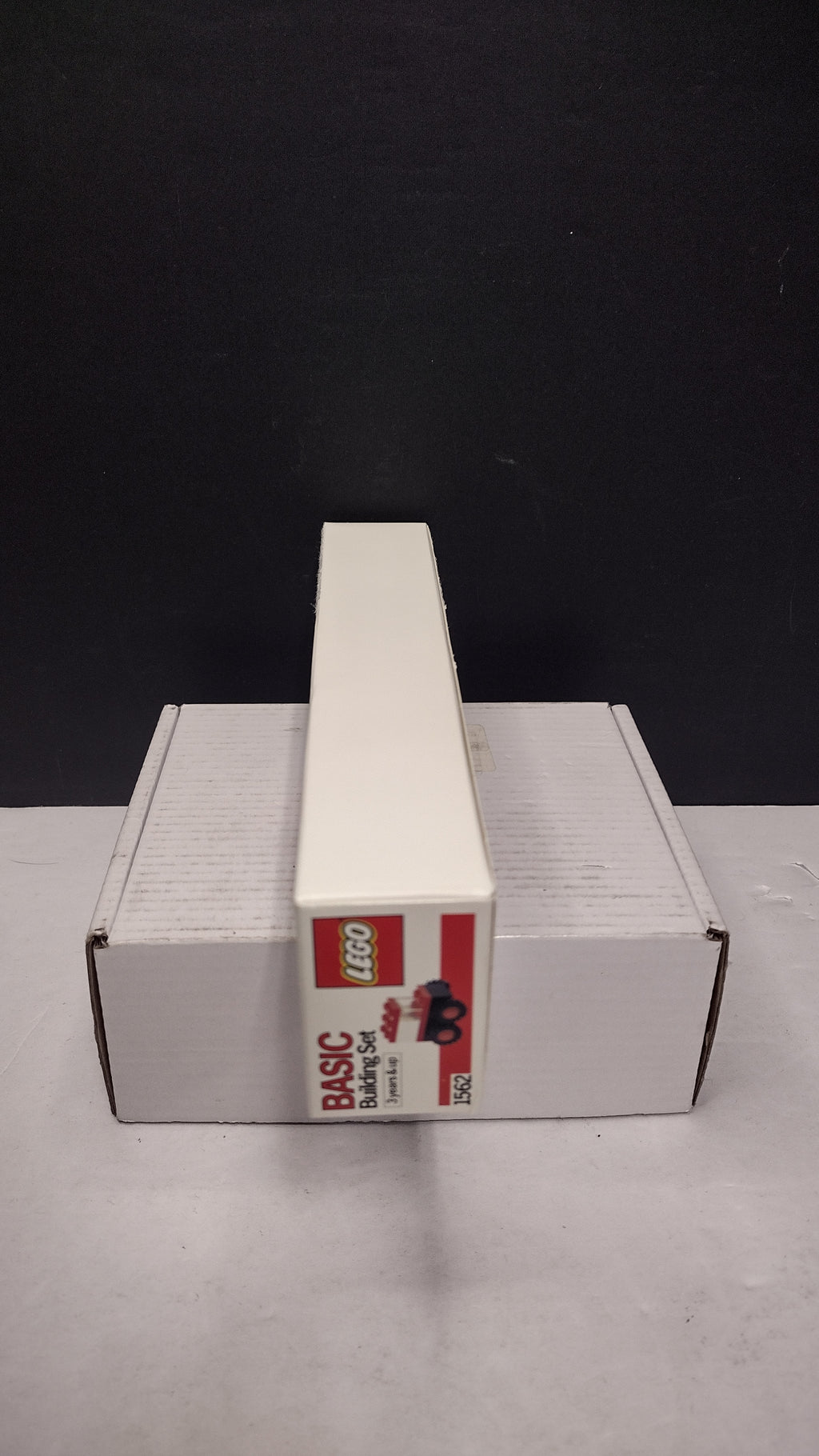 Vintage 1985 LEGO Basic Building Set #1562 Crest Toothpaste Mail-In Promo (Factory Sealed / Sticker Removal Packaging Wear)