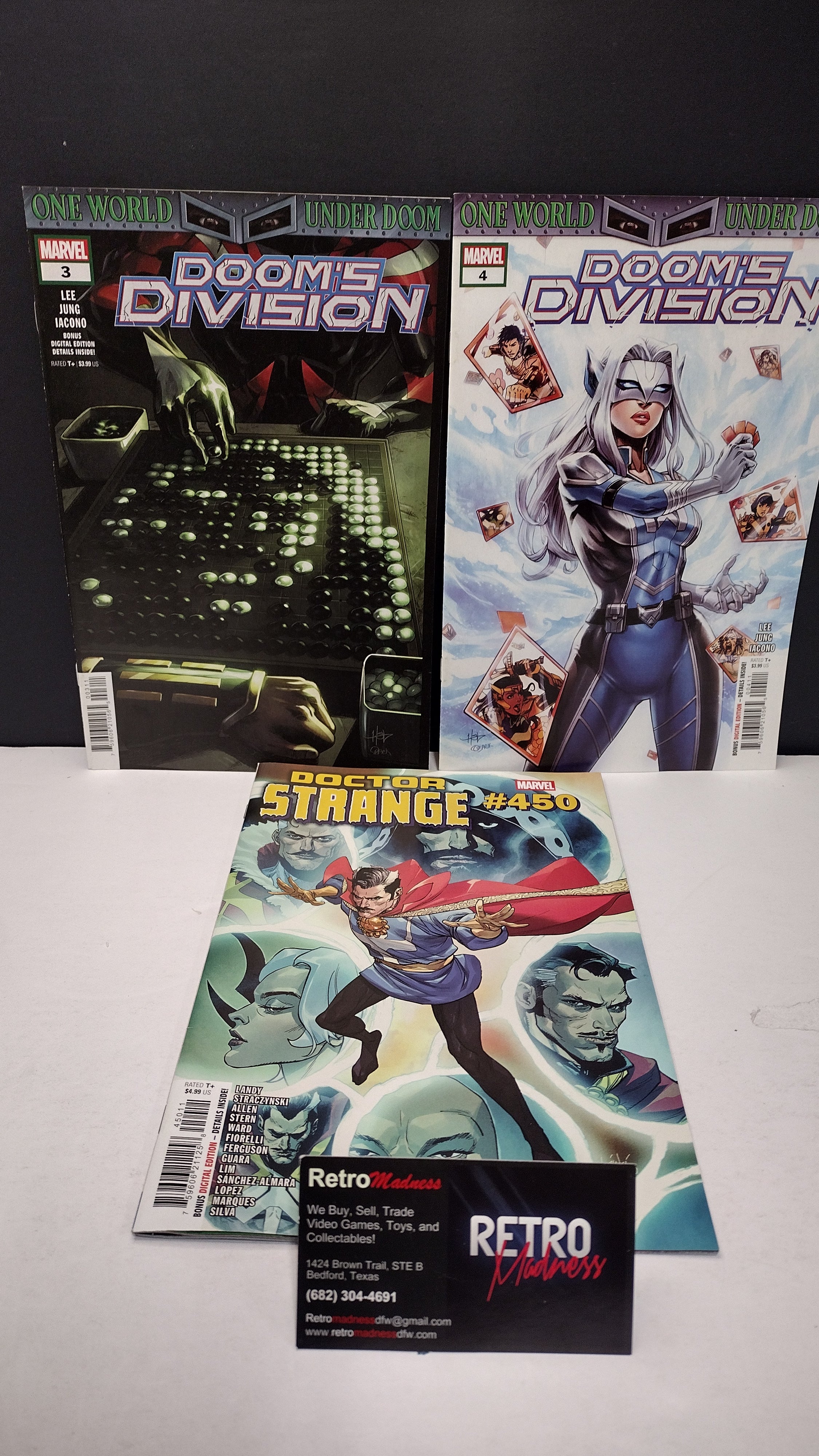 Marvel Comics Modern Era Lot – 3 Book Set - Lot N (Brand New / Unread)