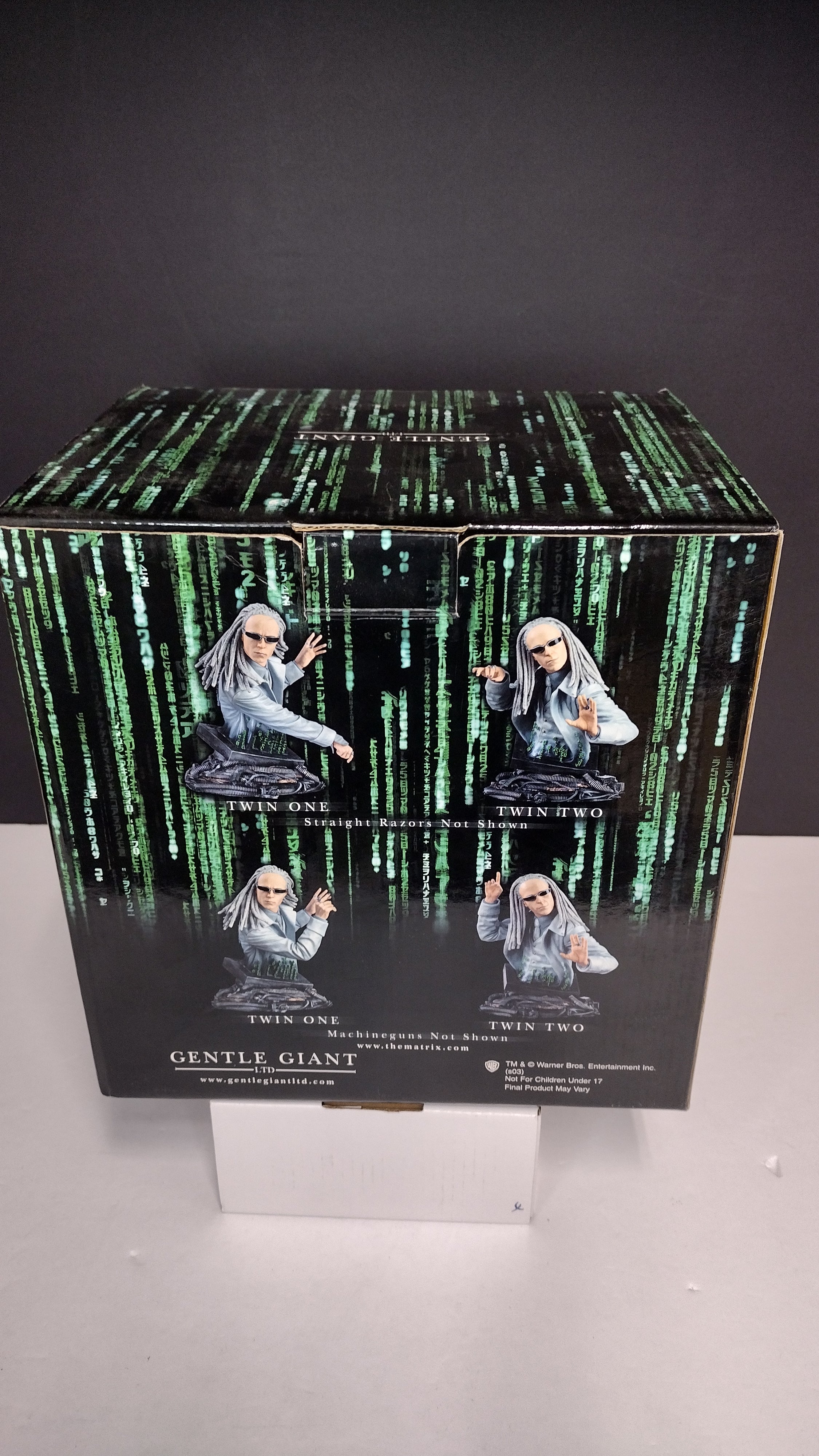 Matrix Movie Twin 1 Limited Edition Bust Statue