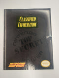 Vintage Nintendo Power Top Secret Classified Information Issue