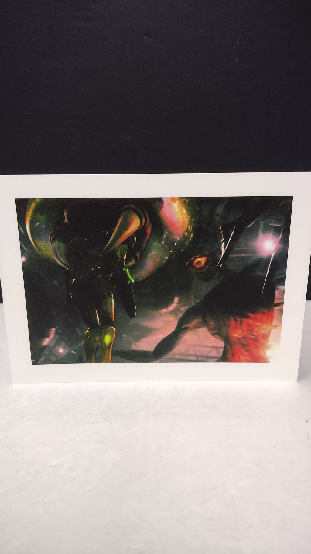 Vintage Metroid Other M Art Folio Art Book with Black Case & 16 Cards Nintendo