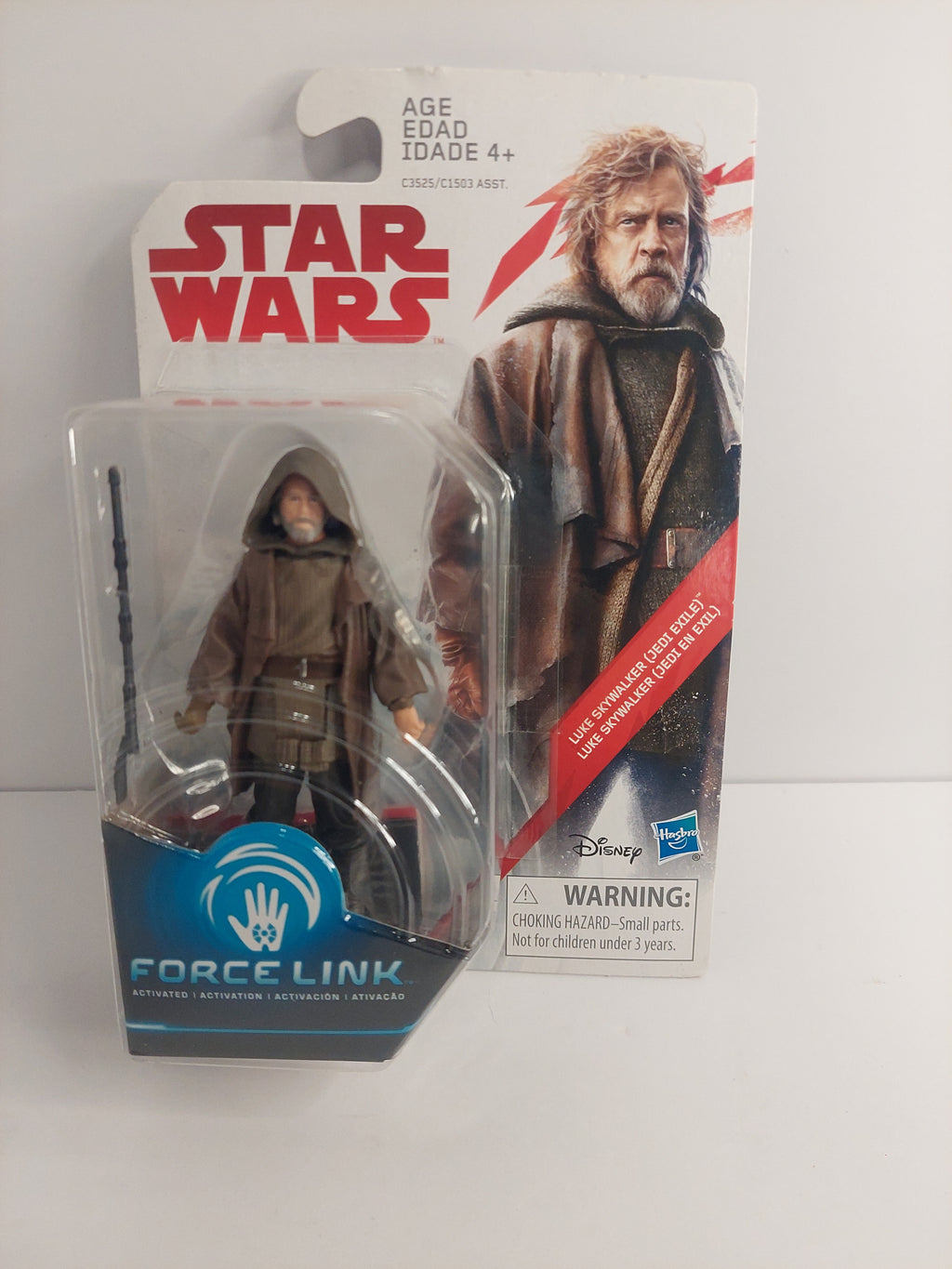 Star Wars Luke Skywalker Force Link Figure