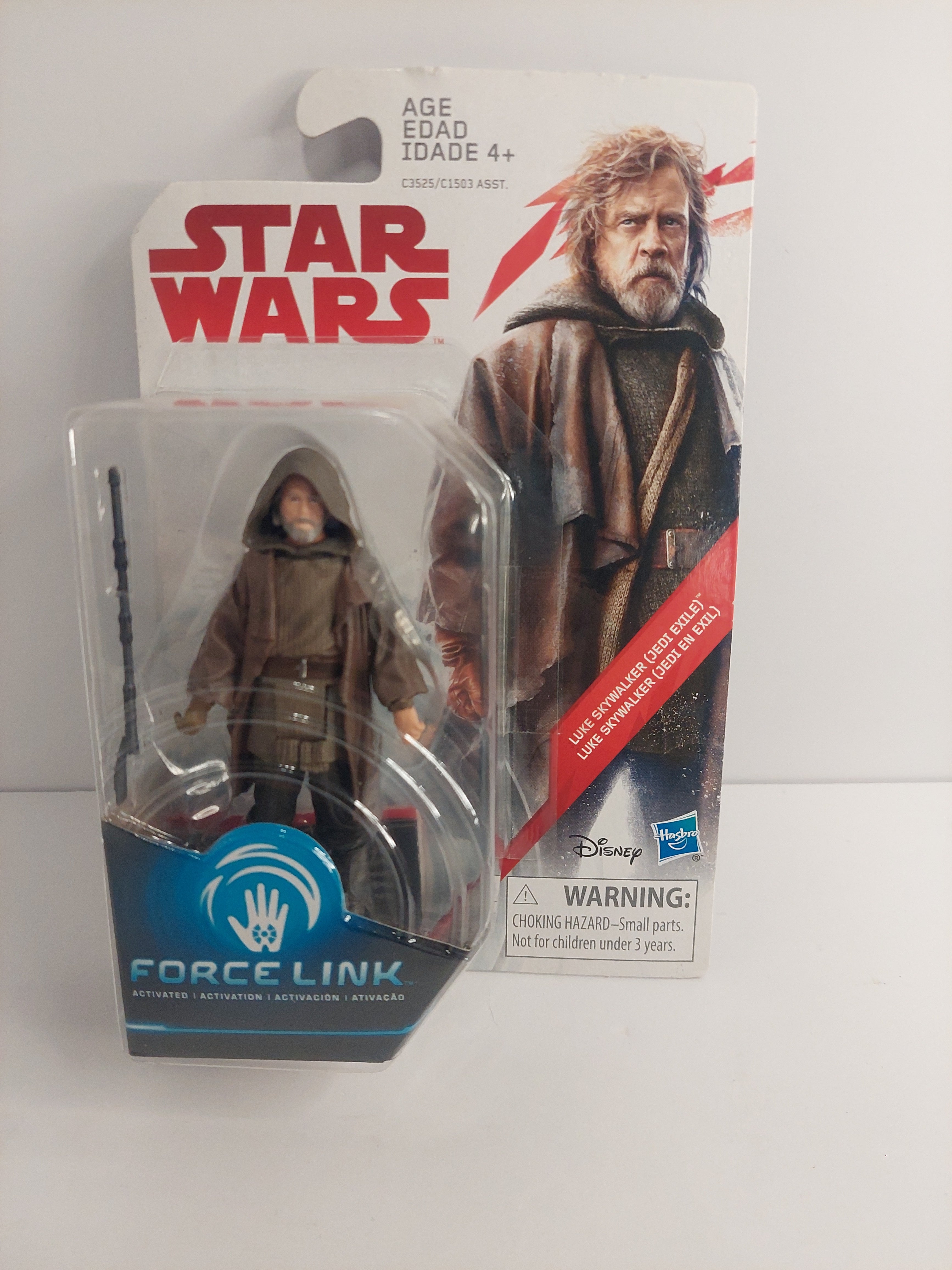 Star Wars Luke Skywalker Force Link Figure