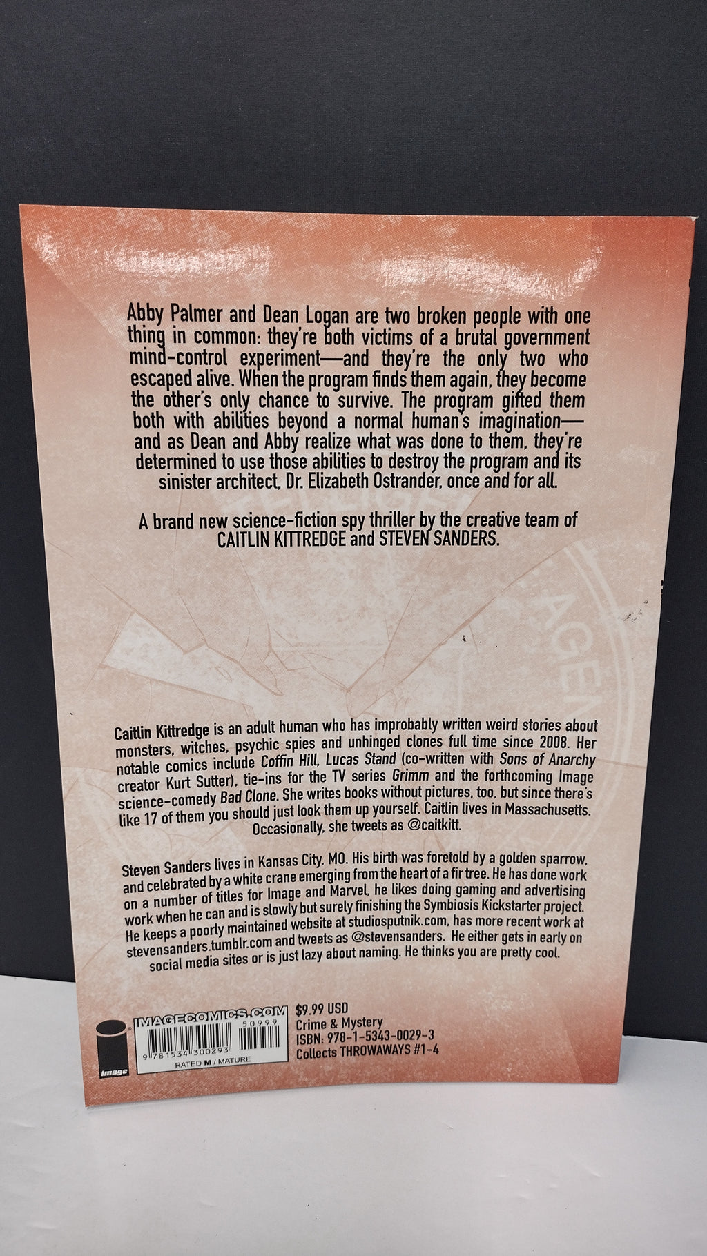 (MATURE) Throwaways Vol. 1: Death Card by Caitlin Kittredge – New Paperback