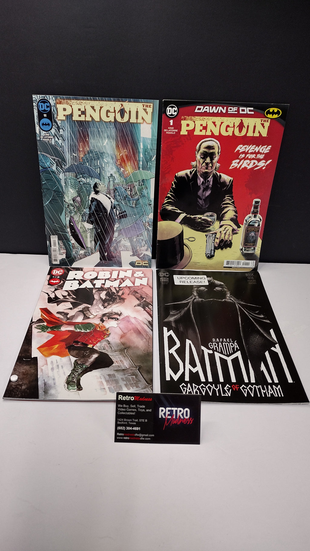 DC Comics Modern Era Lot – 4 Book Set - Lot J2 (Brand New / Unread)