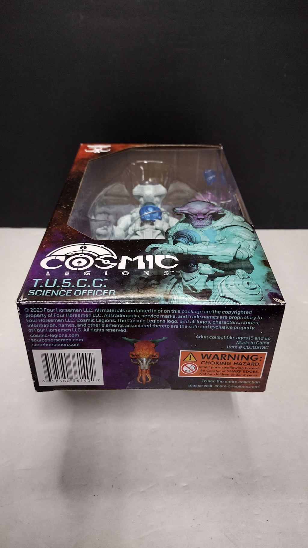 Four Horsemen Cosmic Legions T.U.5.C.C. Science Officer Action Figure (Sealed in Box)