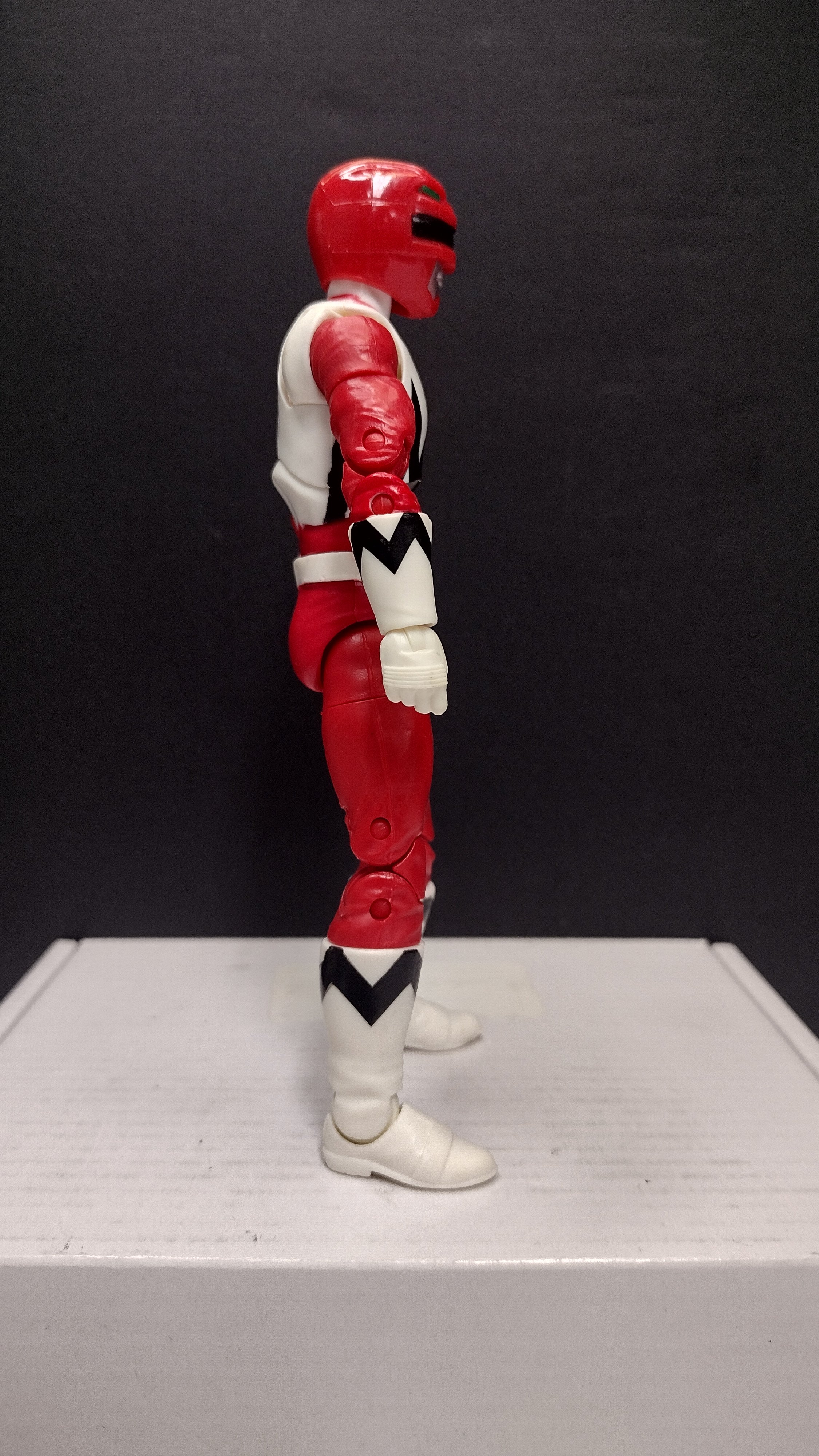 Power Rangers Lightning Collection: Lost Galaxy Red Ranger 6-Inch Action Figure • Loose & Incomplete (Hasbro)