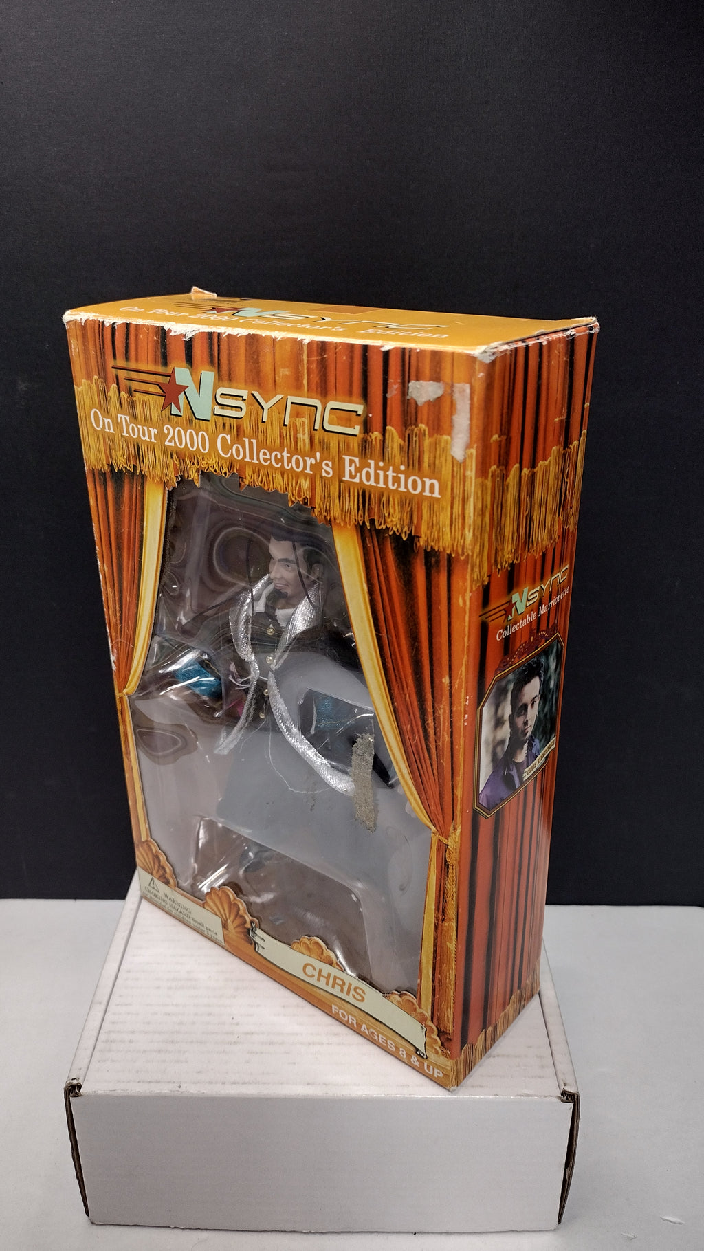 Vintage 2000 'N SYNC Chris Kirkpatrick "On Tour" Collector's Edition Marionette Doll (Open Box)