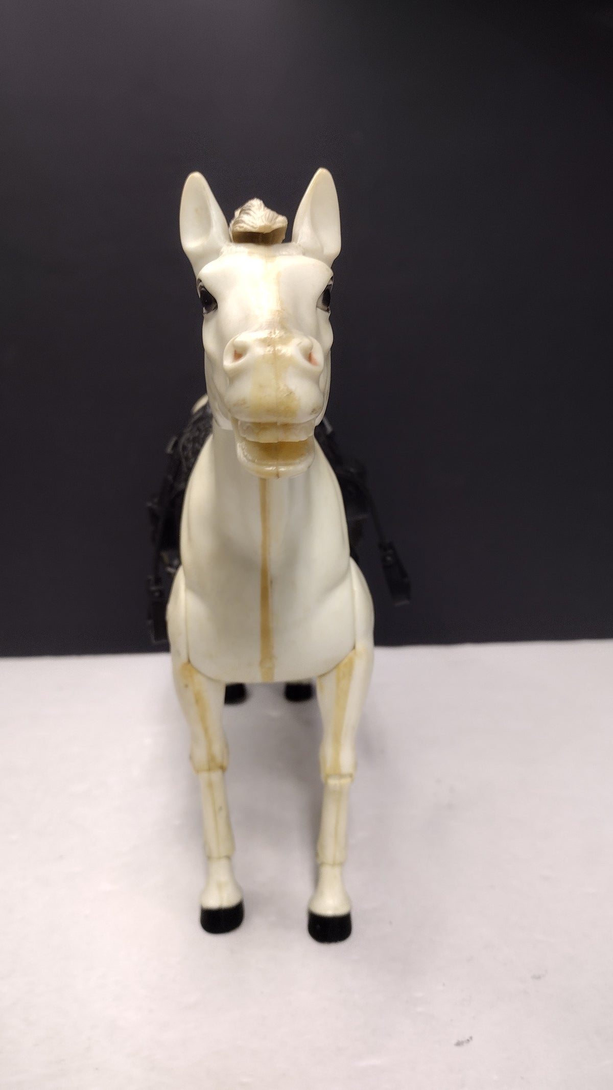 Vintage 1973 Gabriel Toys Lone Ranger SILVER HORSE Action Figure with Saddle