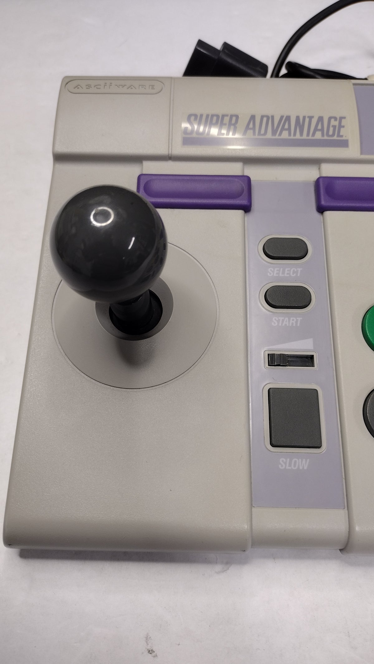 AsciiWare Super Advantage Joystick Controller SNES- Model 4910- OEM Tested