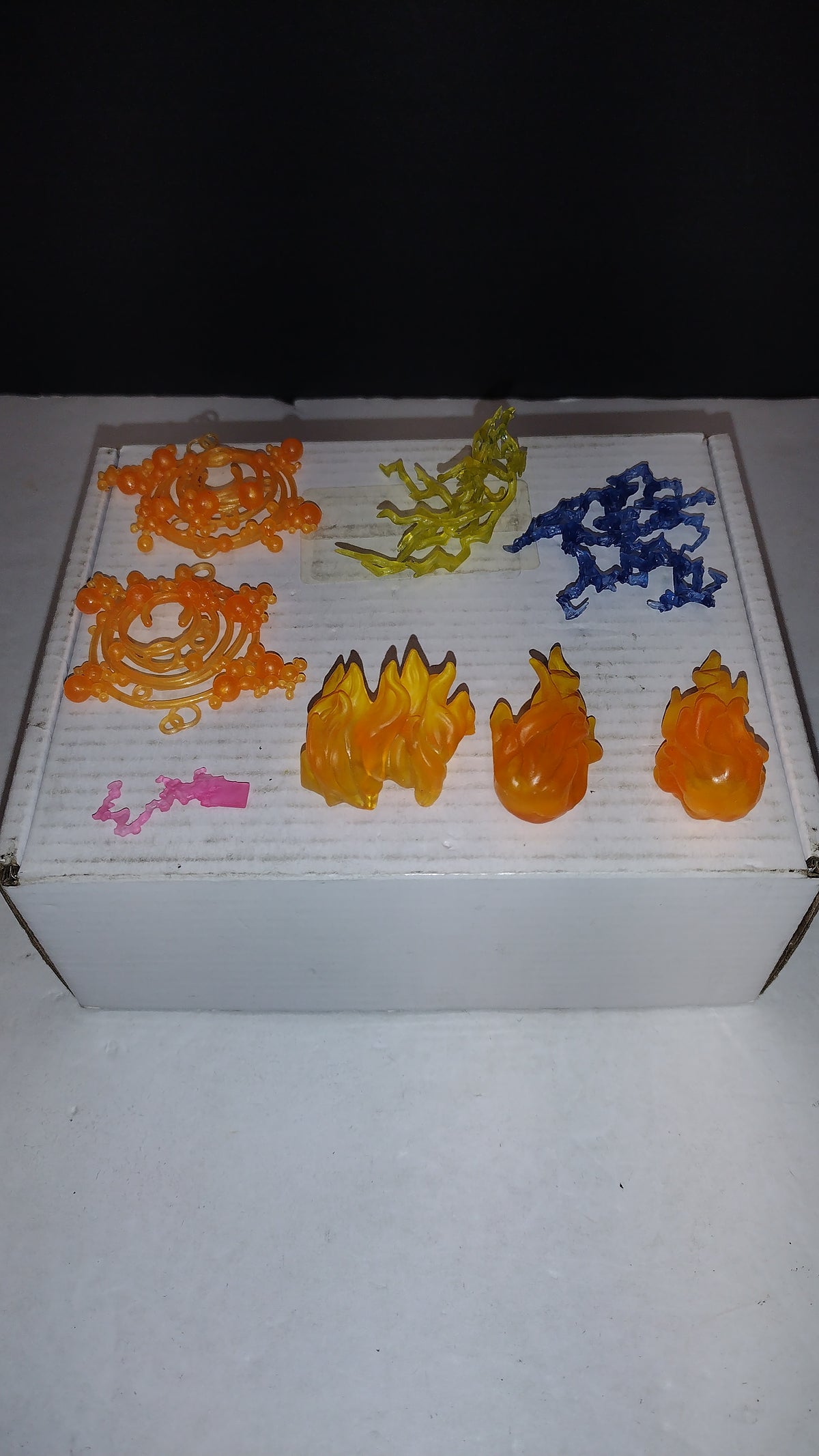 Marvel Legends Translucent Plastic Effect Parts Lot 8 Pieces