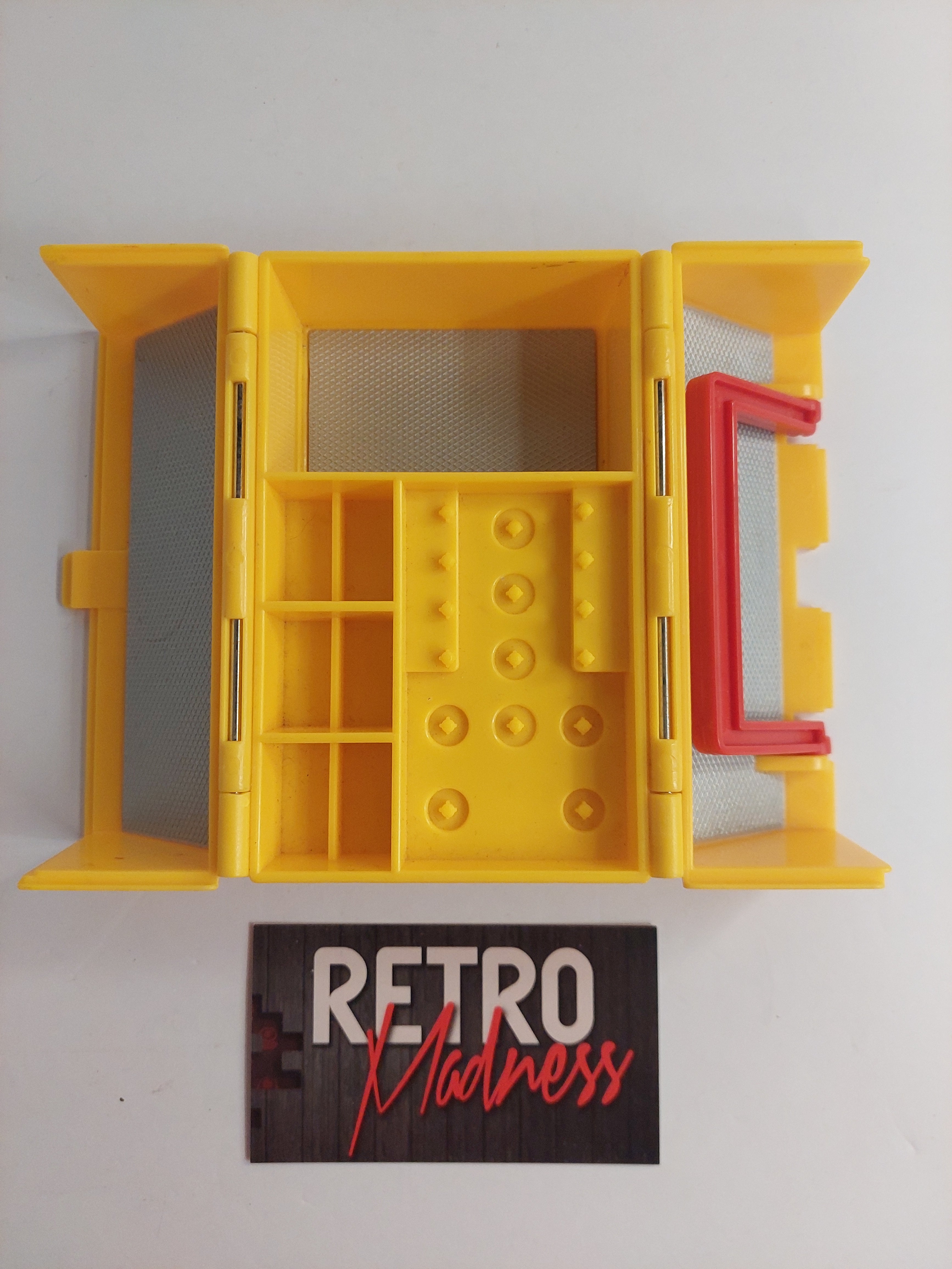 Vintage 1990 Galoob Micro Machines Super City Tool Box Incomplete