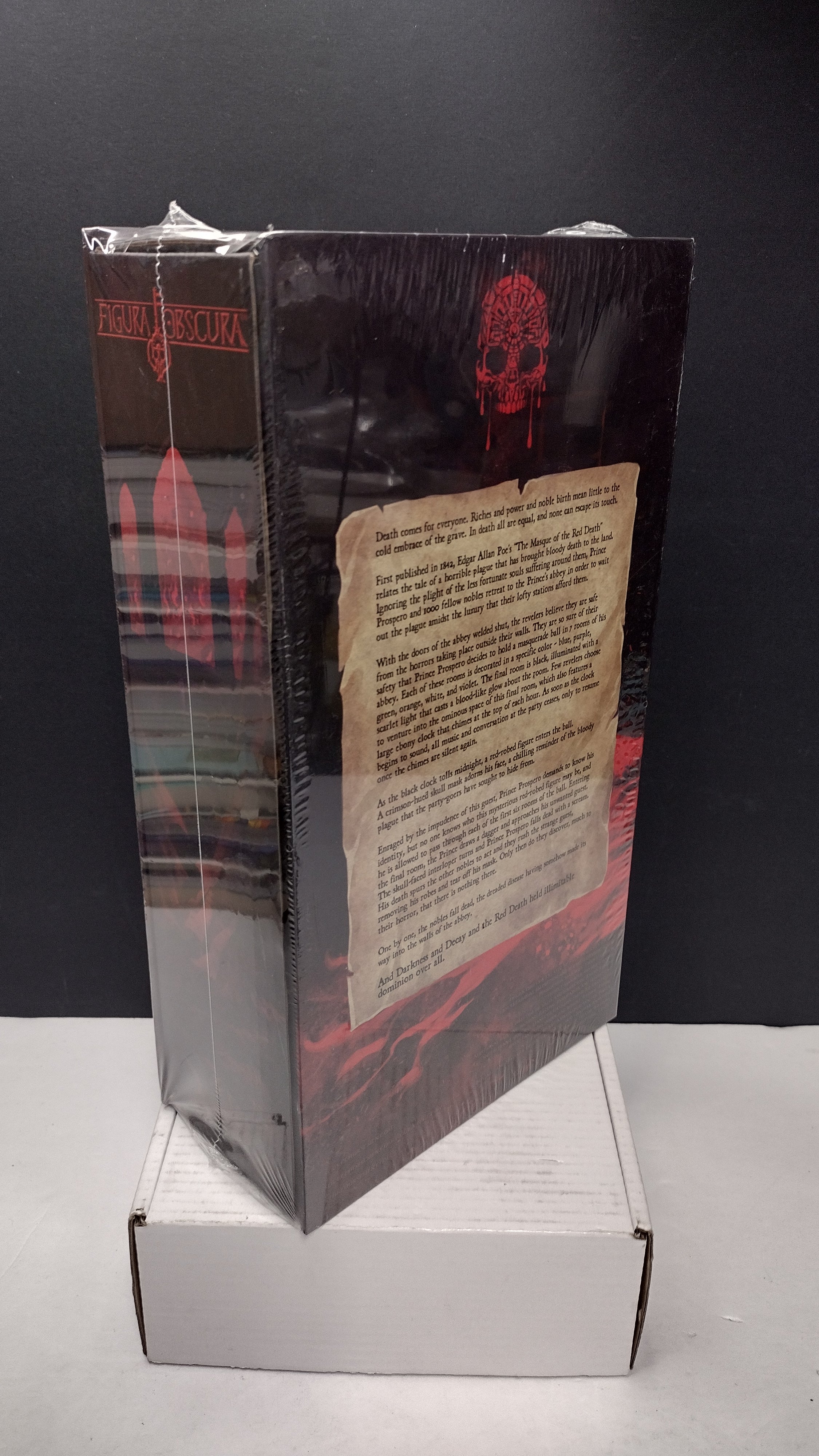 Four Horsemen Figura Obscura: The Masque of the Red Death (Original Red Robes Version - Brand New & Factory Sealed)