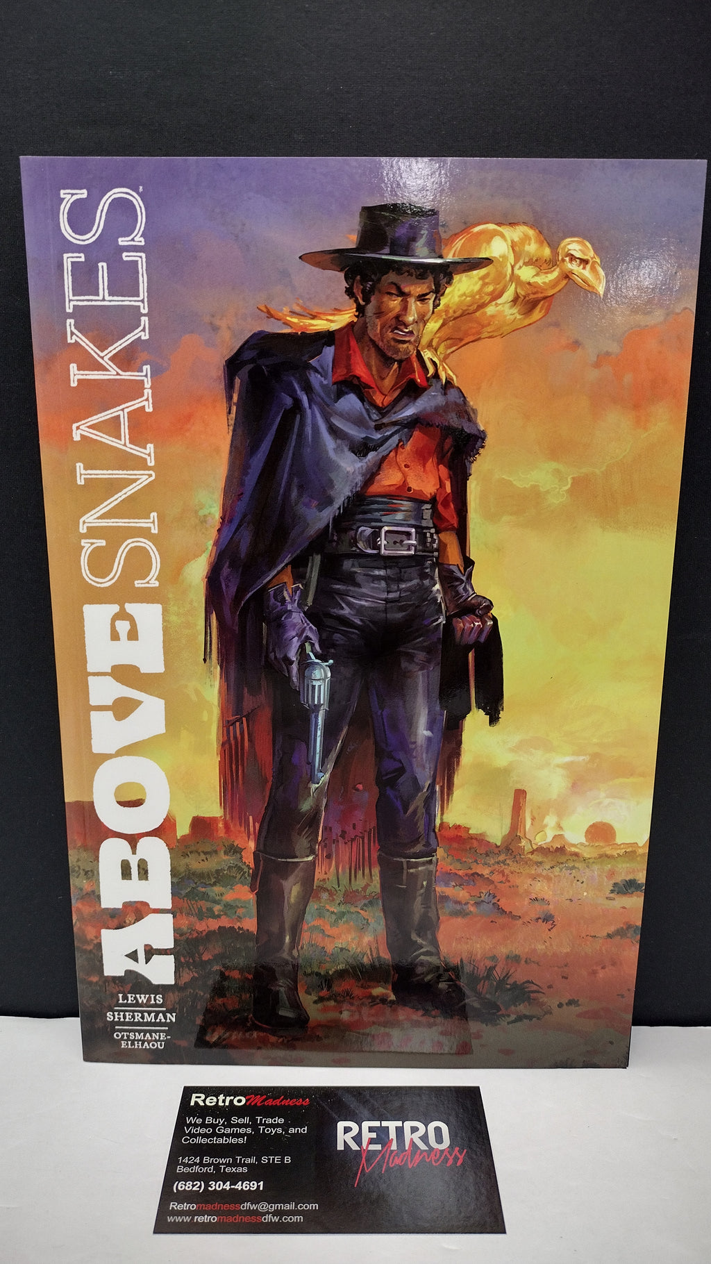 (MATURE) Above Snakes - Sean Lewis & Hayden Sherman – New Paperback