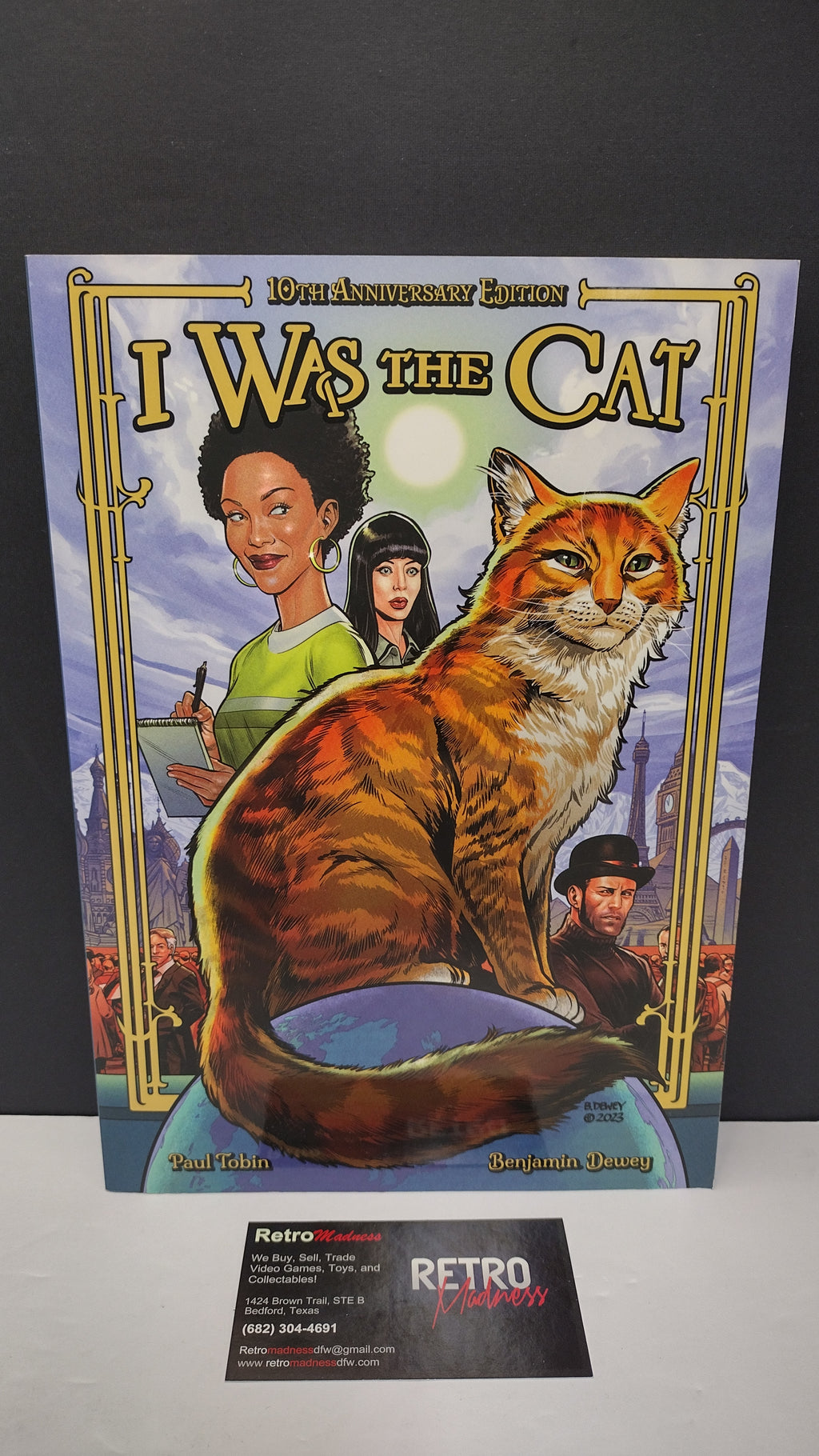 (MATURE) I Was the Cat: 10th Anniversary Edition by Paul Tobin – New Paperback