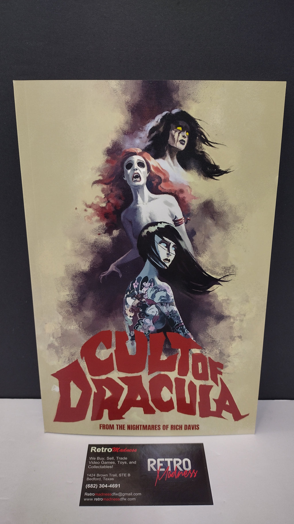 (MATURE) Cult of Dracula by Rich Davis – New Paperback