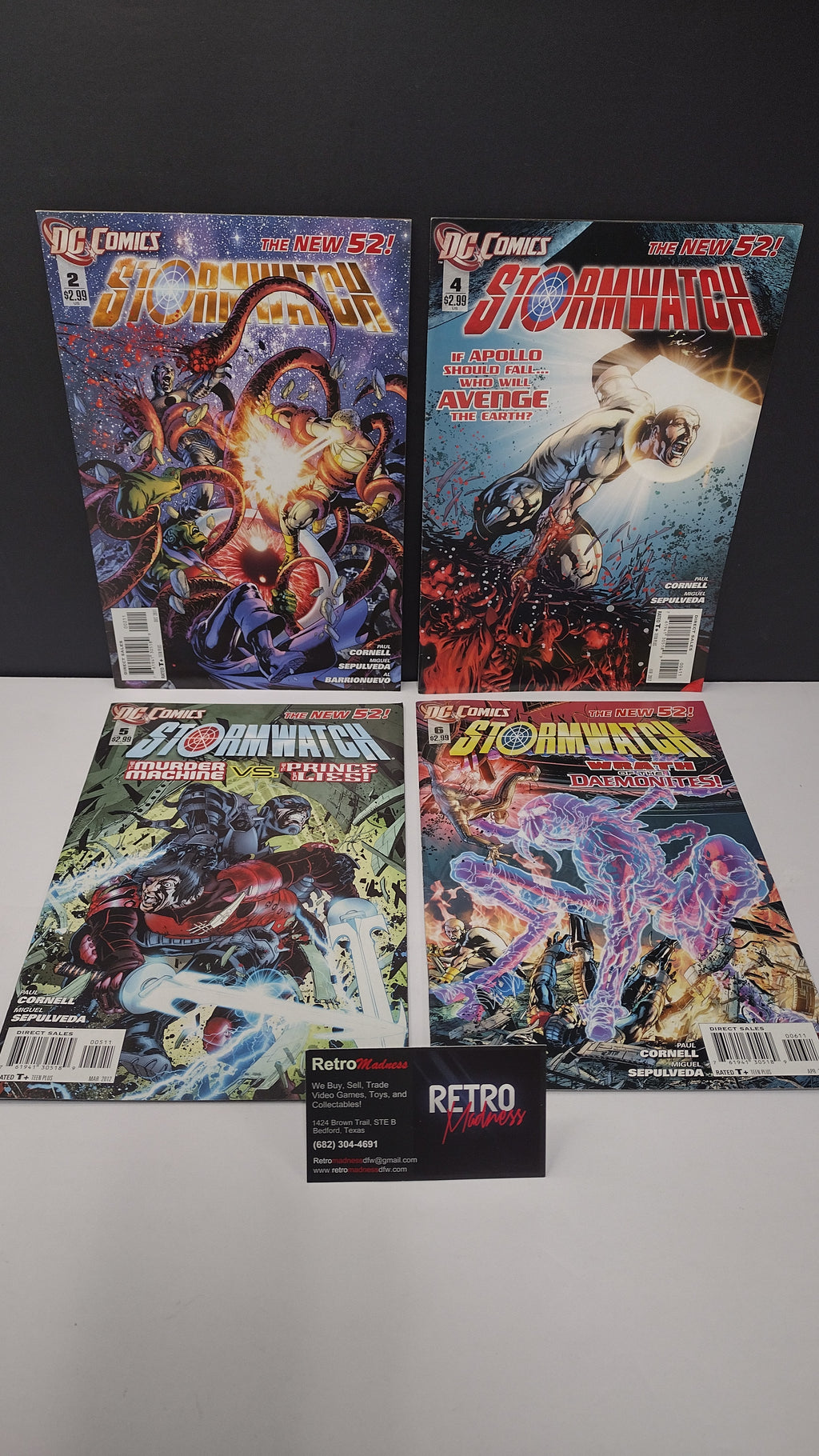DC Comics Modern Era Lot – 4 Book Set - Lot S2 (Brand New / Unread)