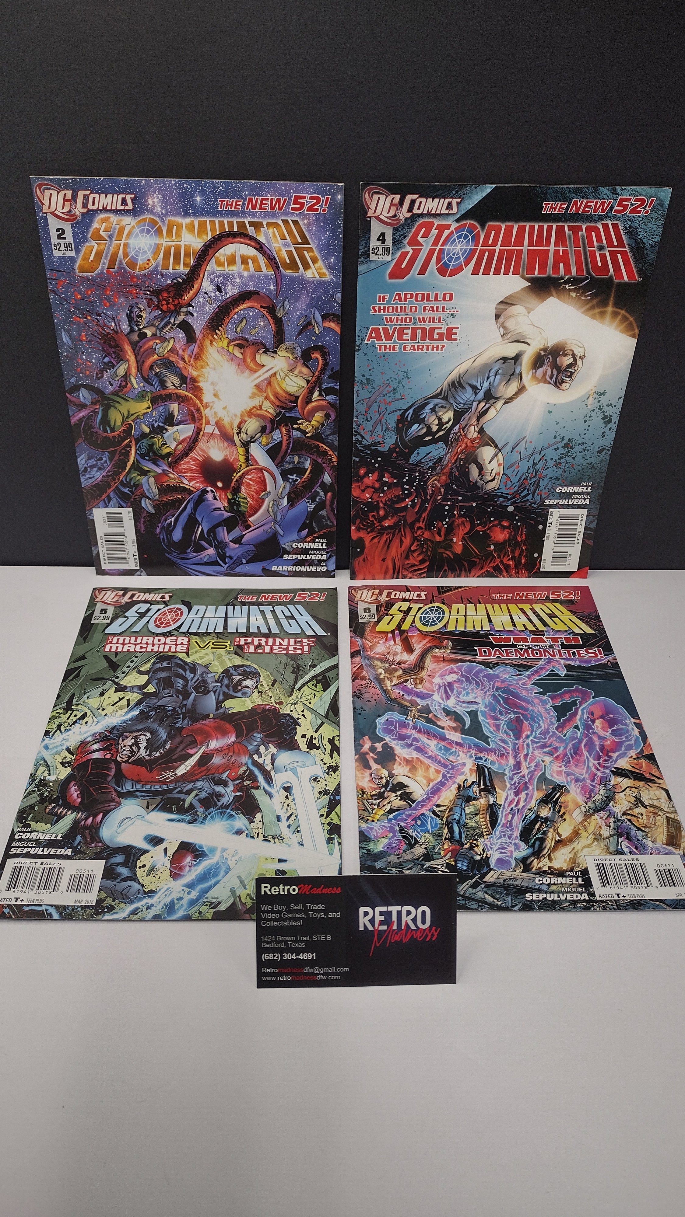 DC Comics Modern Era Lot – 4 Book Set - Lot S2 (Brand New / Unread)