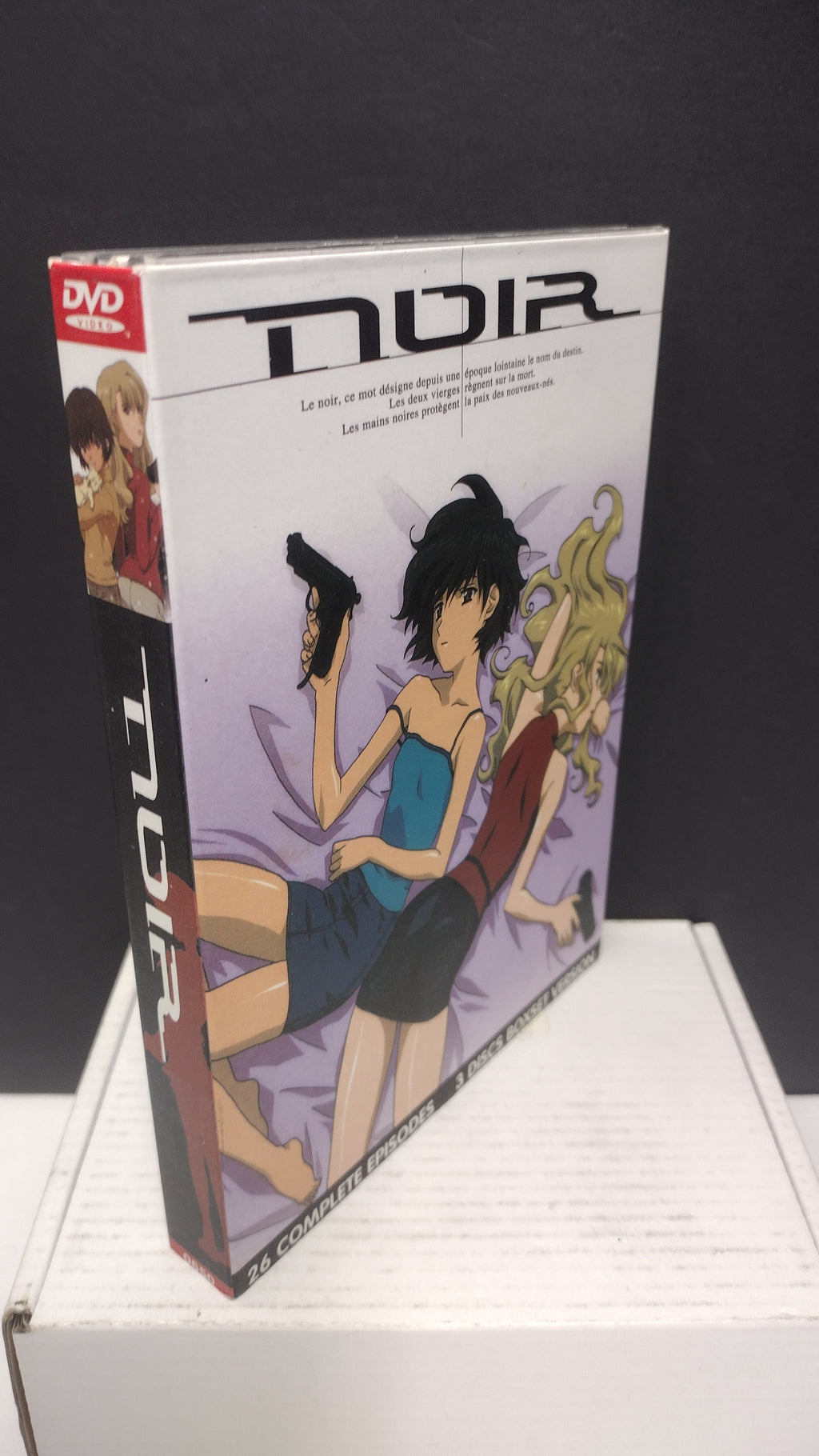 Noir: The Complete Collection Anime Box Set (3-Disc Set - 26 Complete Episodes, Pre-Owned)