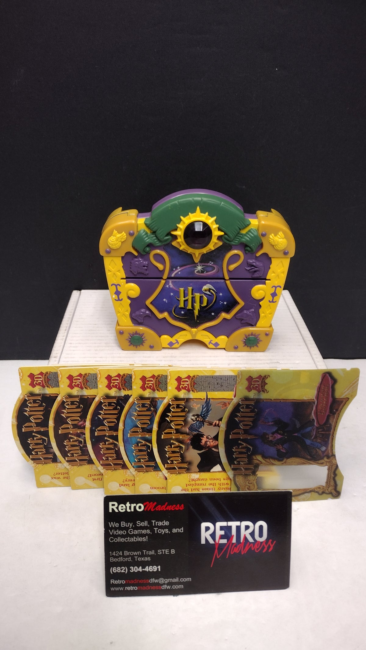 Harry Potter View-Master 3D Viewer with 6 Film Reels & 1 Lenticular Card