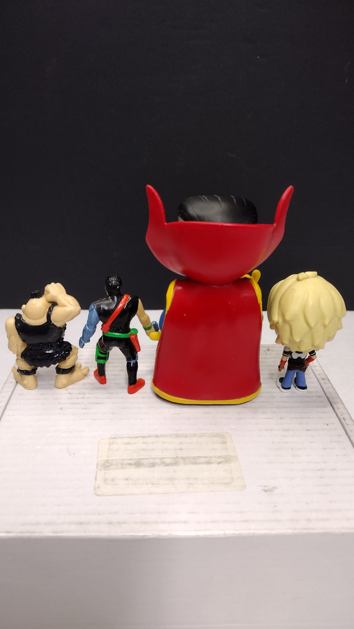 Lot of 4 Vintage Figures Funko Soda Dr Strange RWBY Monster Wrestlers