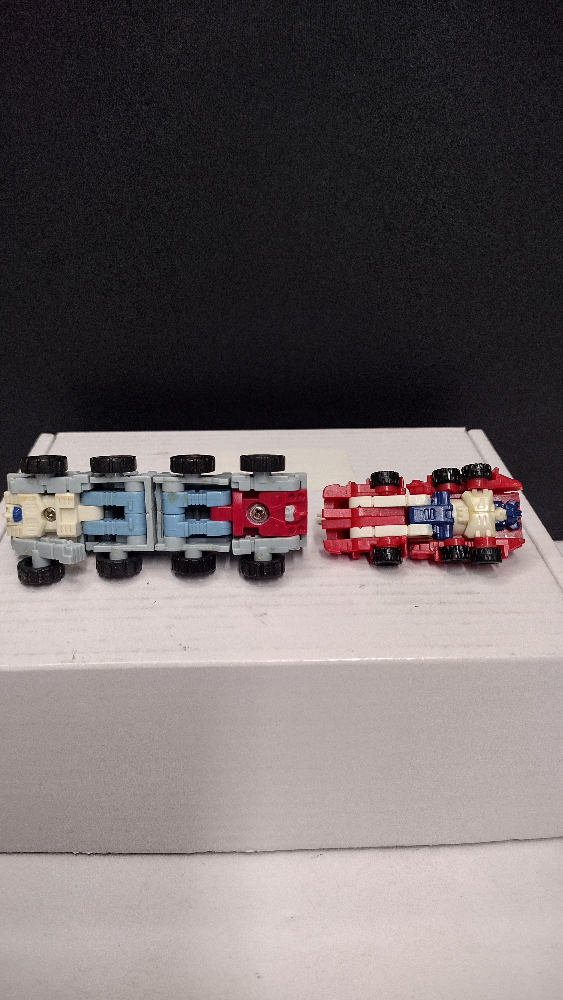 Vintage 1989 G1 Transformers: Micromasters Rescue Patrol & Space Patrol Lot – Loose 3 -Figure Assortment (Includes Red Hot, Barrage, and Heave)