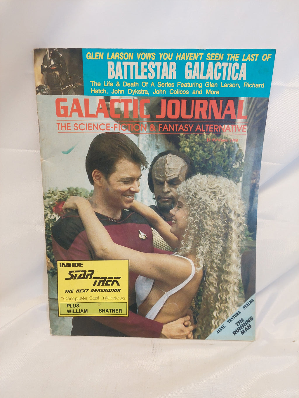 Vintage Winter 1988 Galactic Journal Magazine