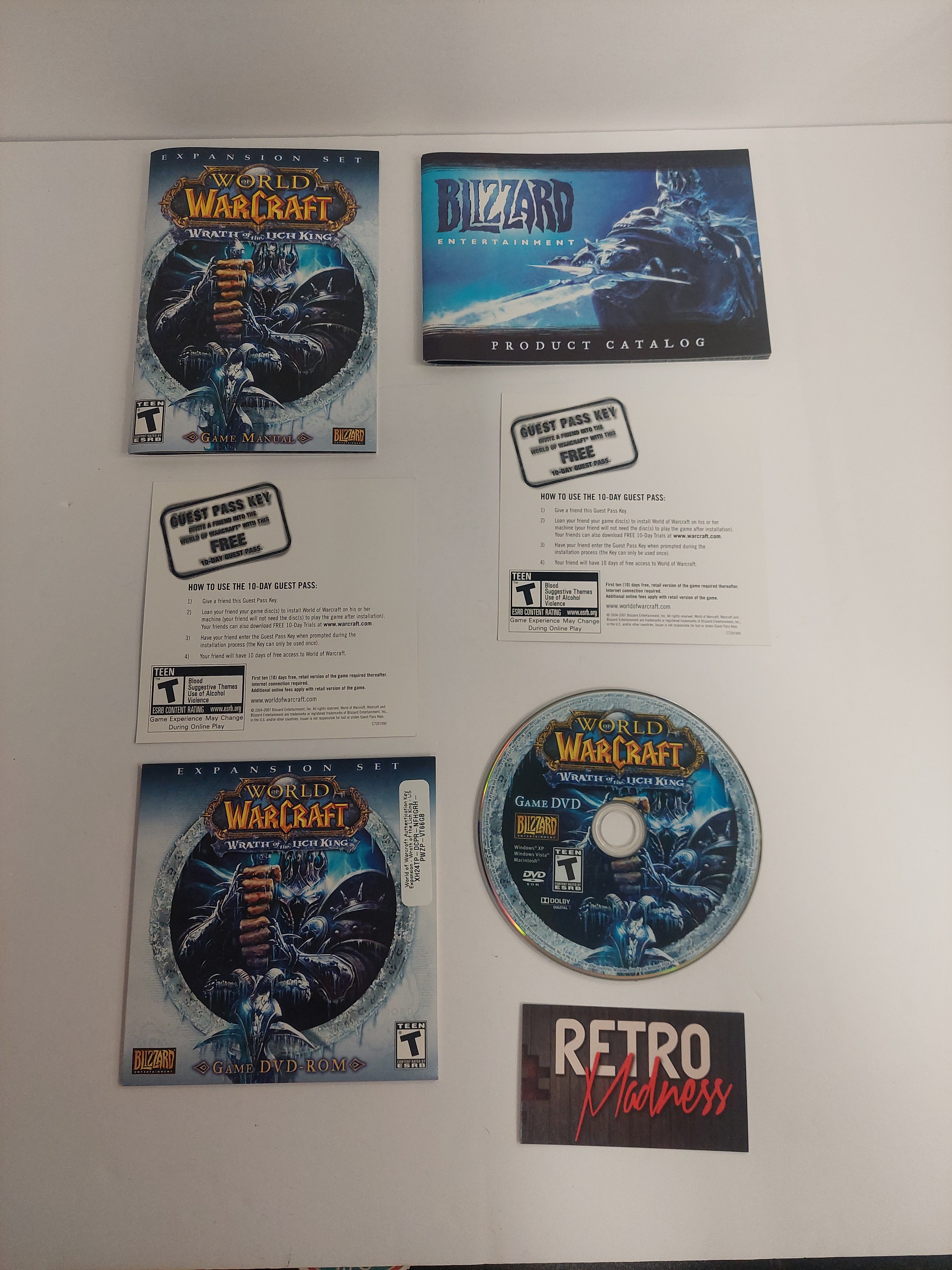 Warcraft Wrath of the Lich King Expansion Set PC Blizzard Entertainment