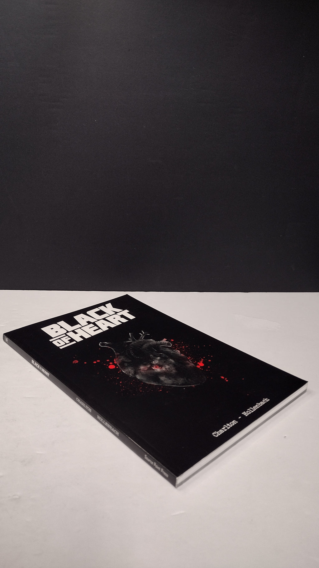(MATURE) Black of Heart by Charlton Hollenbach – New Paperback