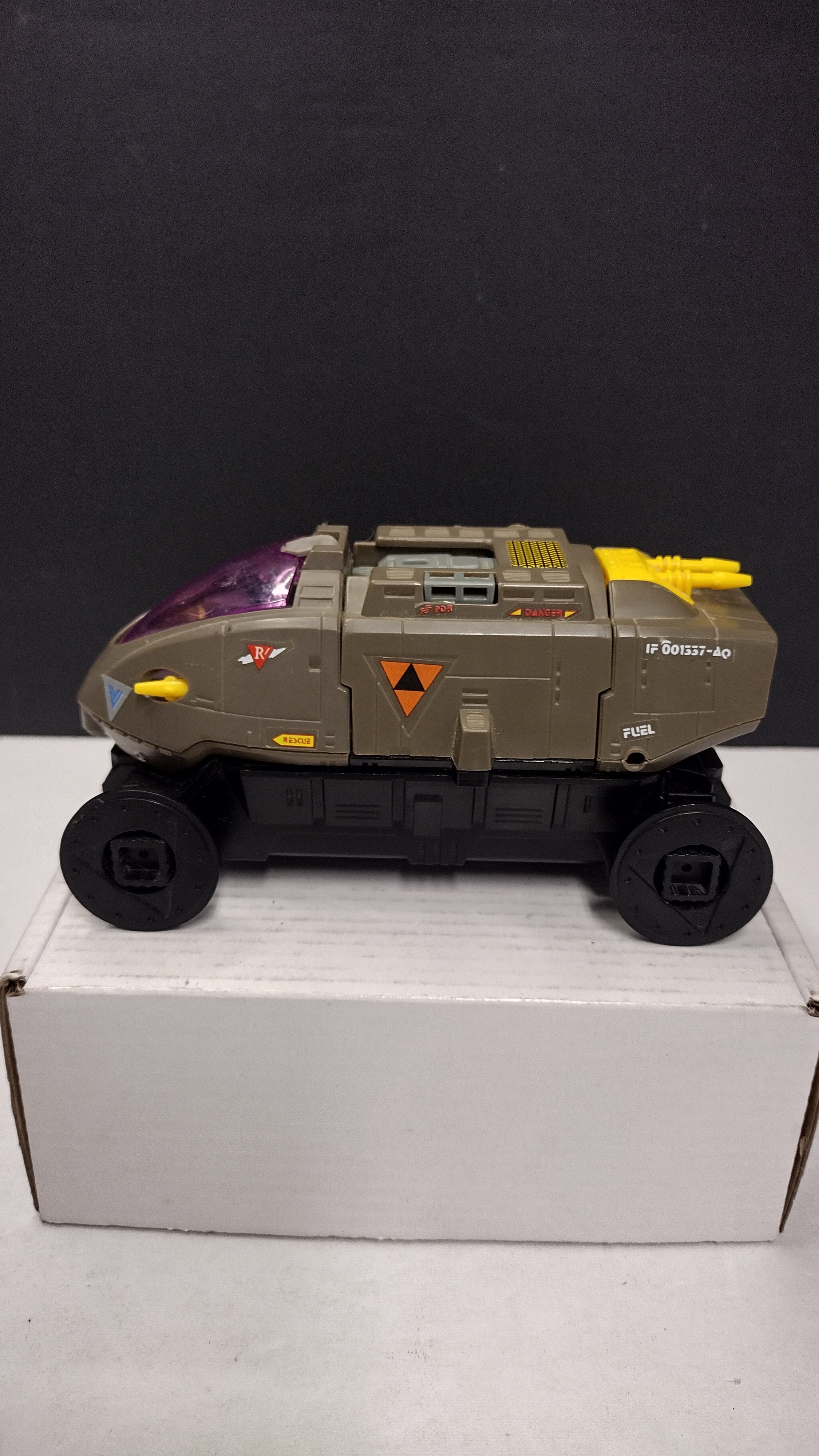 Vintage 1986 Coleco Starcom Shadow Raider Sneak Attack Vehicle (Incomplete / Mechanics Work)