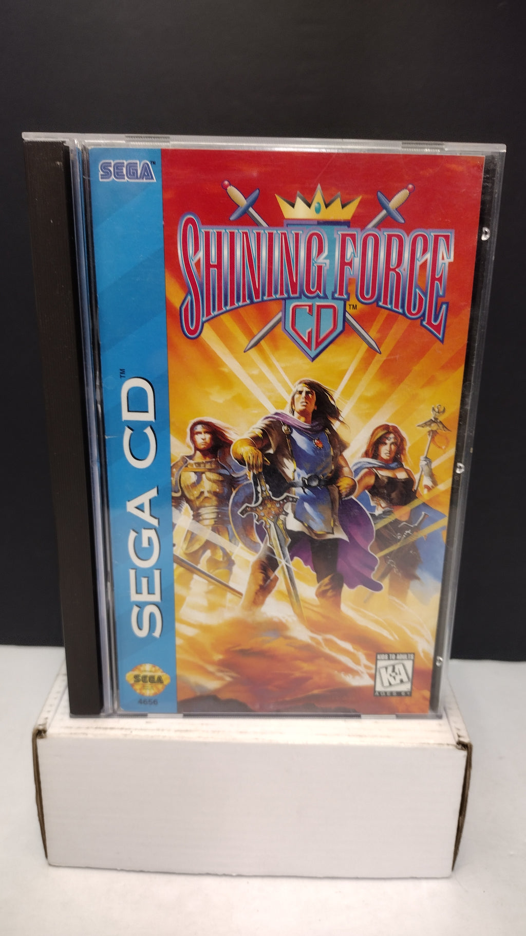 Sega CD Shining Force CD Original Jewel Case & Manual ONLY - No Game Disc
