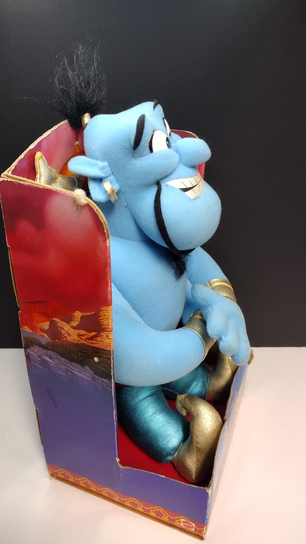 Disney’s Aladdin: The Genie 15" Plush – Mattel 1992