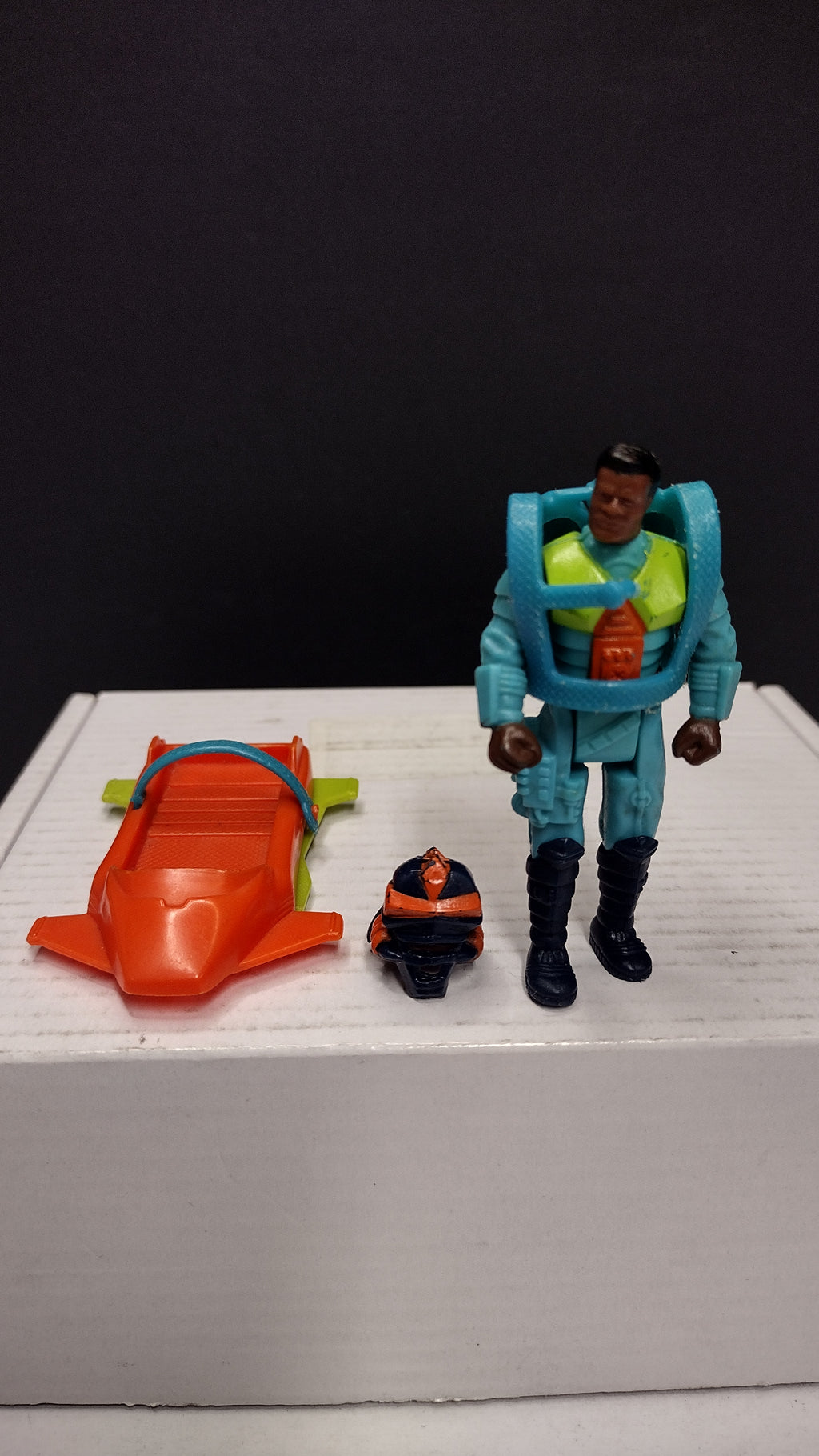 Vintage Kenner M.A.S.K. 1987 Sea Attack Hondo MacLean Figure Set - Euro Exclusive
