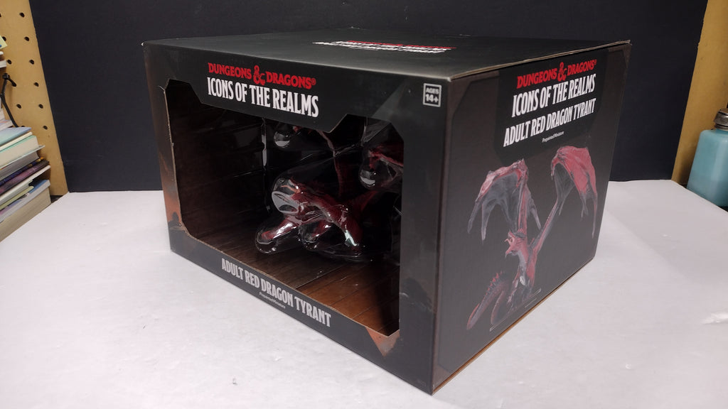 D&D Icons of the Realms Adult Red Dragon Tyrant Figure WizKids Sealed